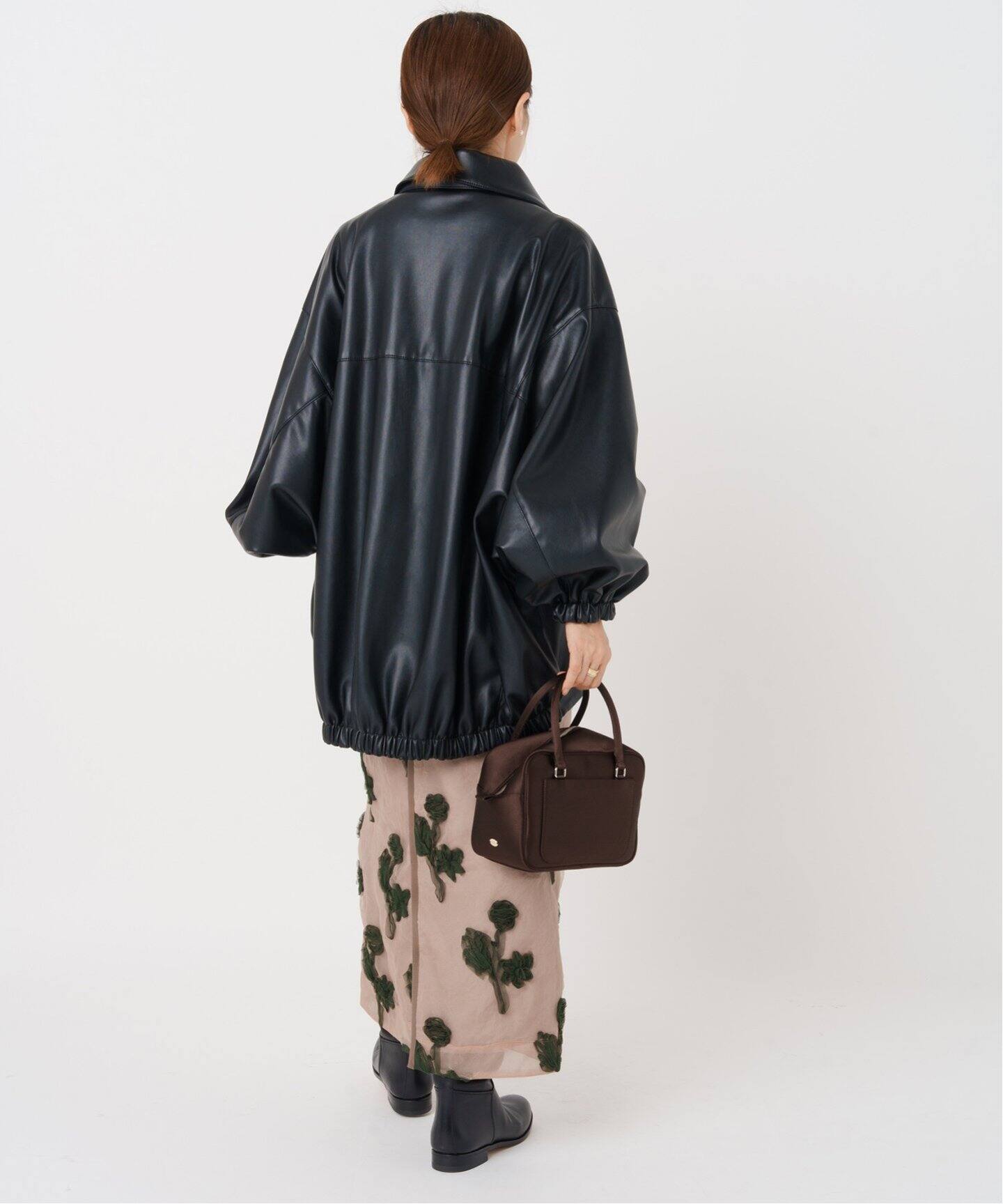 2018年モデル IENA ラムライダースブルゾン レザージャケット たおせ 