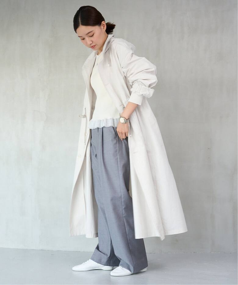 コットンナイロンタッサーオーバーコート（その他ブルゾン／アウター  