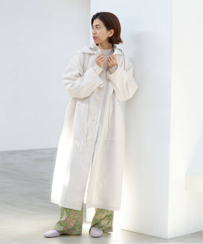 コットンナイロンタッサーオーバーコート（その他ブルゾン／アウター  