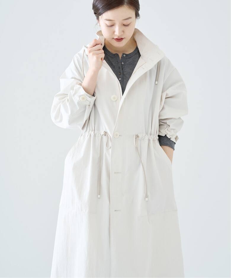コットンナイロンタッサーオーバーコート（その他ブルゾン／アウター  