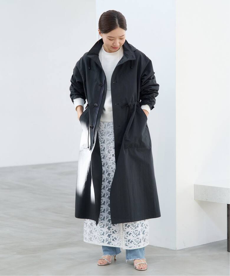 コットンナイロンタッサーオーバーコート（その他ブルゾン／アウター  