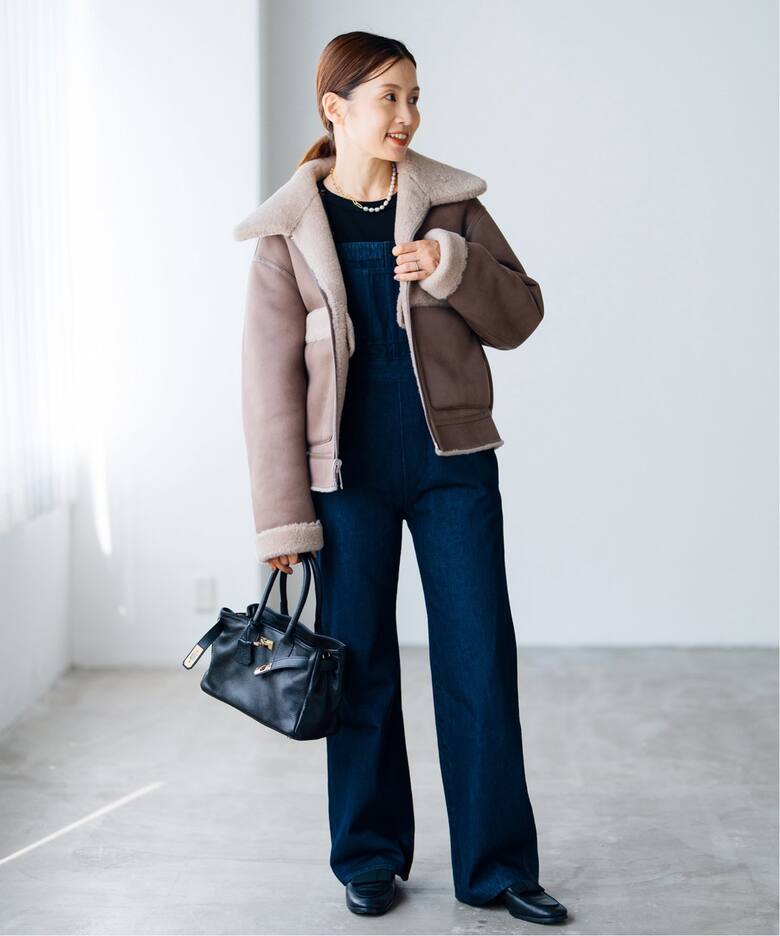 URBANCODE LONDON エコファーブルゾン リバーシブル（ボア・フリース  