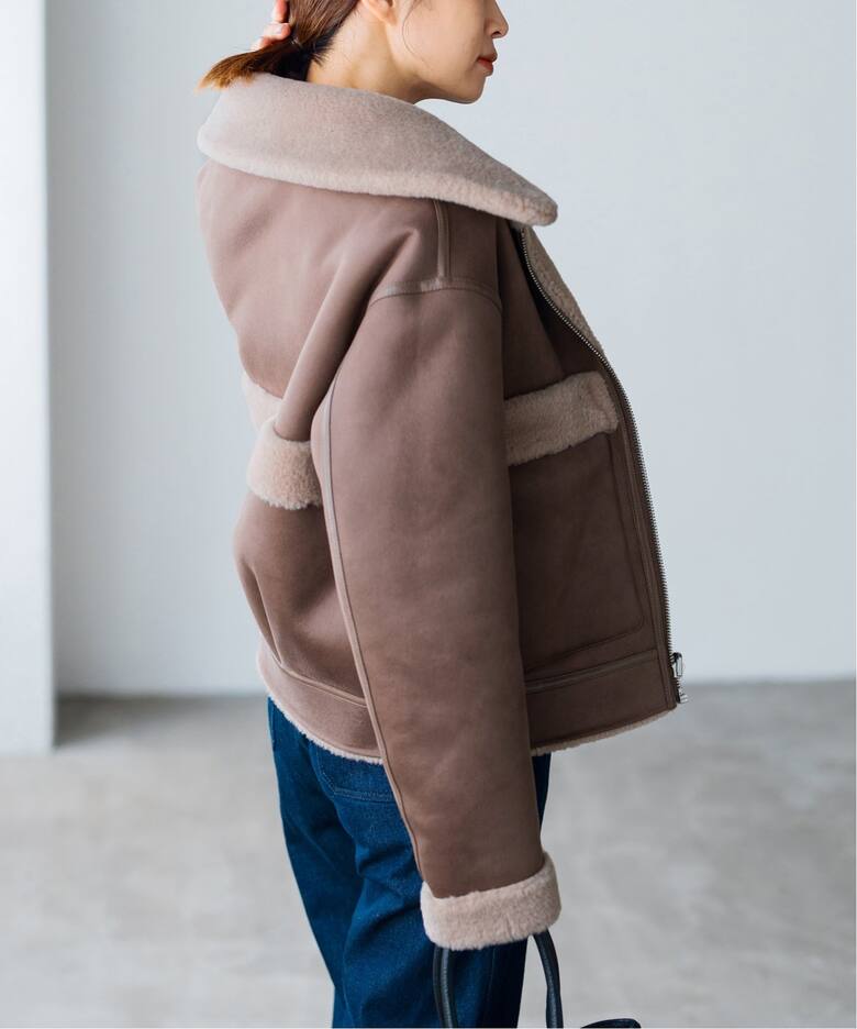 URBANCODE LONDON エコファーブルゾン リバーシブル（ボア・フリース  