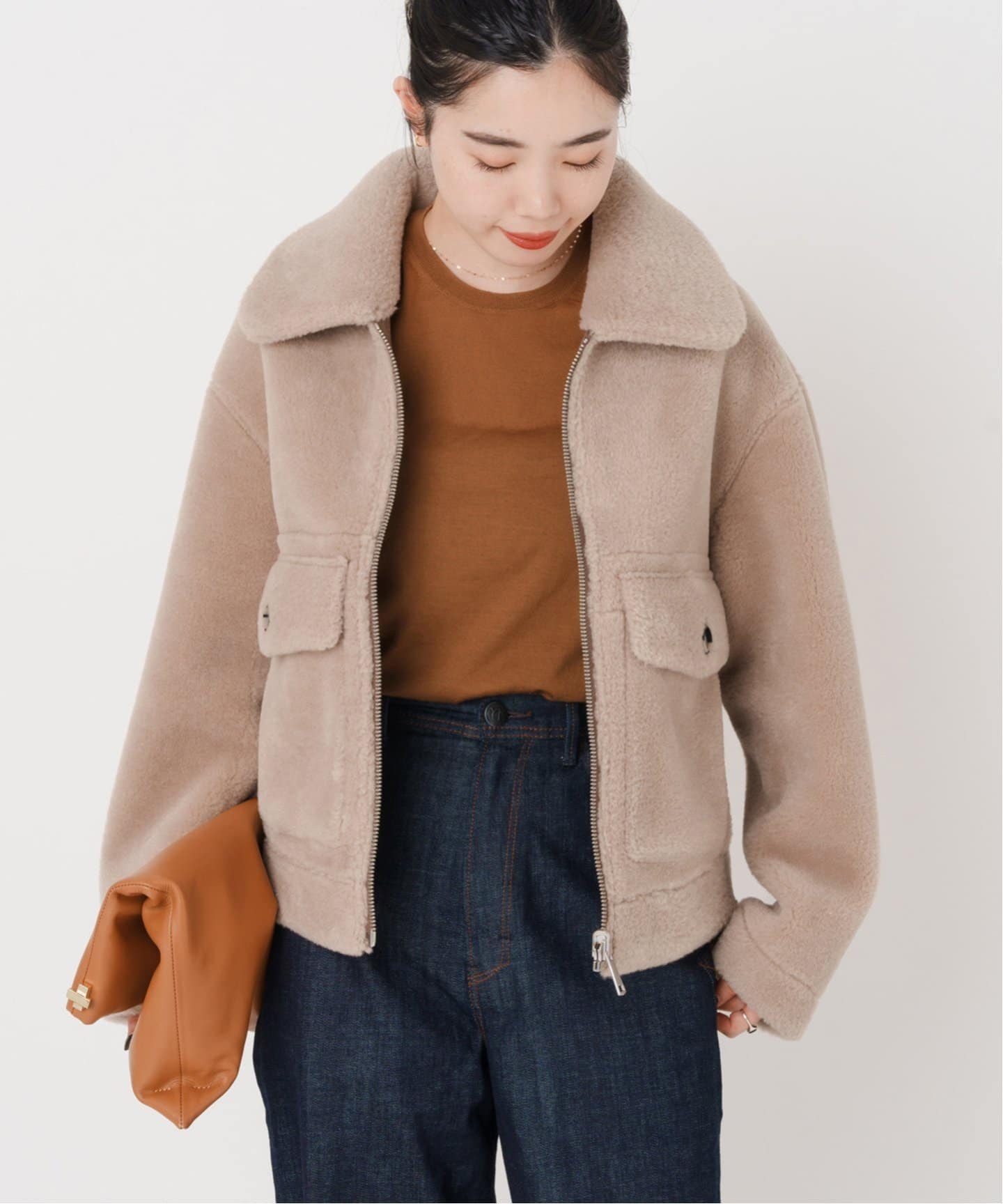 URBANCODE LONDON エコファーブルゾン リバーシブル（ボア