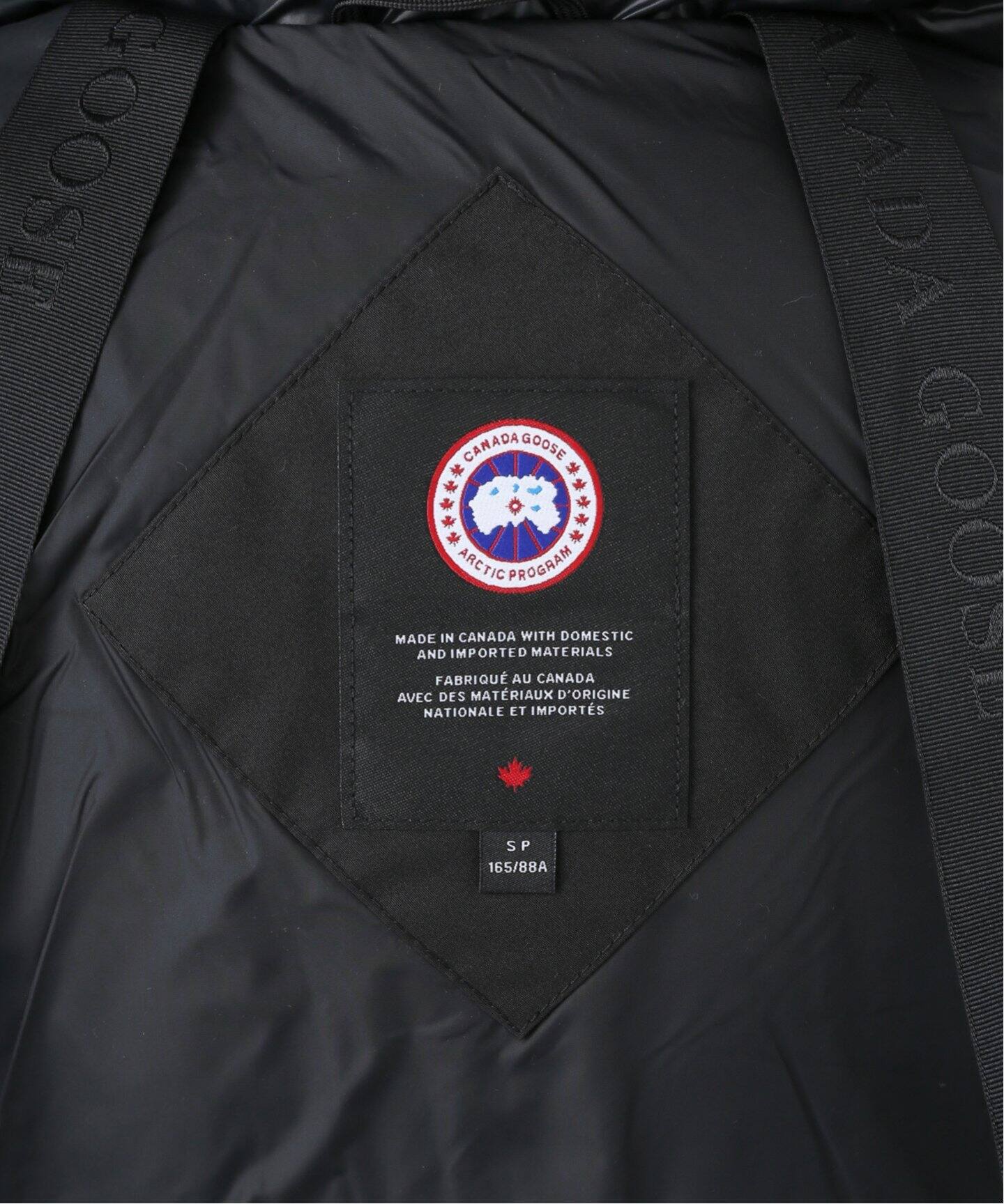 CANADA GOOSE ARCTIC 容易く PROGRAM ブラック S/P