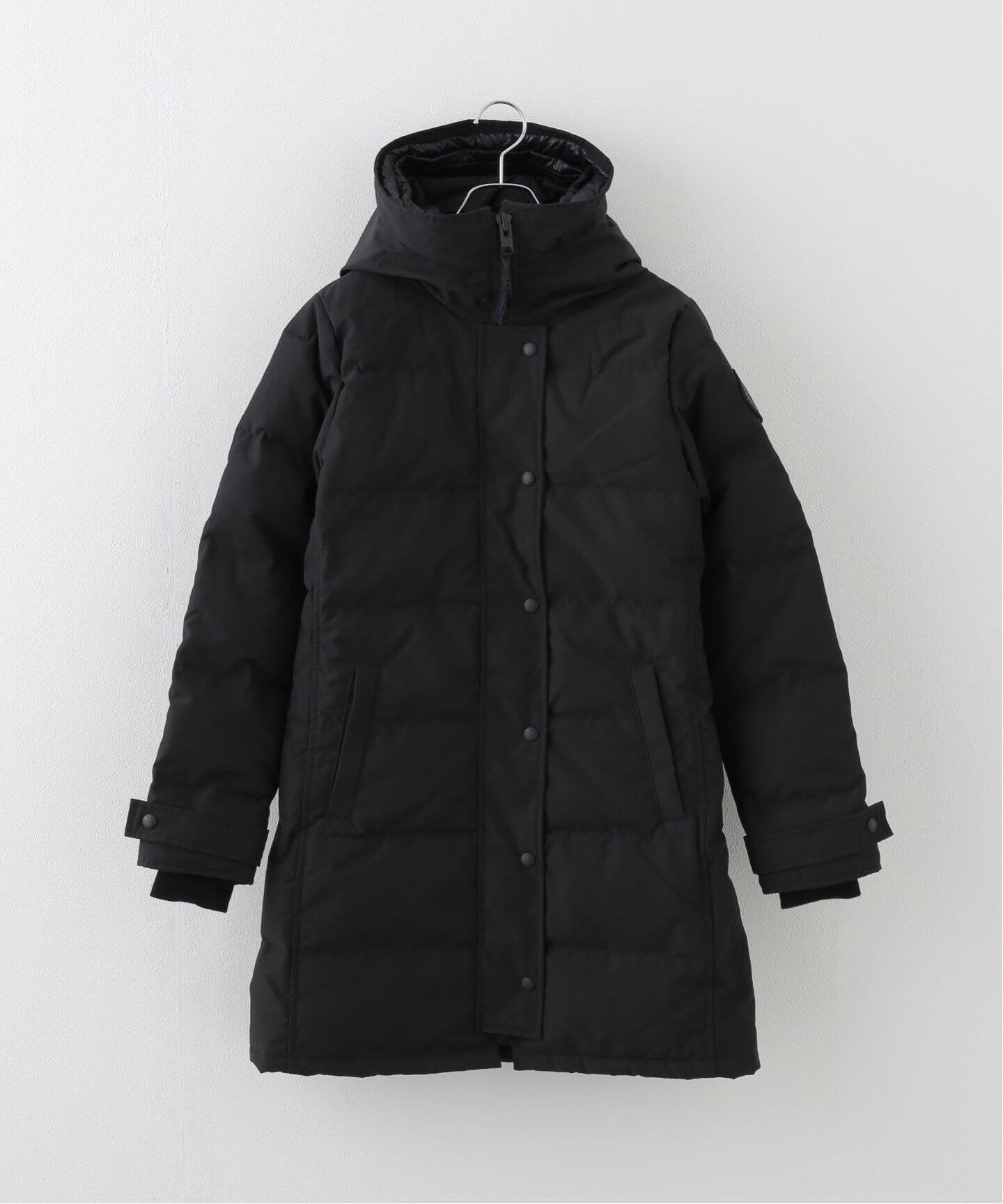 11482【XLサイズ・ホログラム有り】カナダグース☆刺繍ダウンジャケット黒 