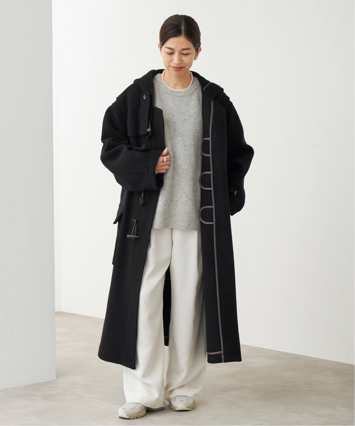 MONTGOMERY/モンゴメリー 別注 140sパイル ロングダッフルコート 