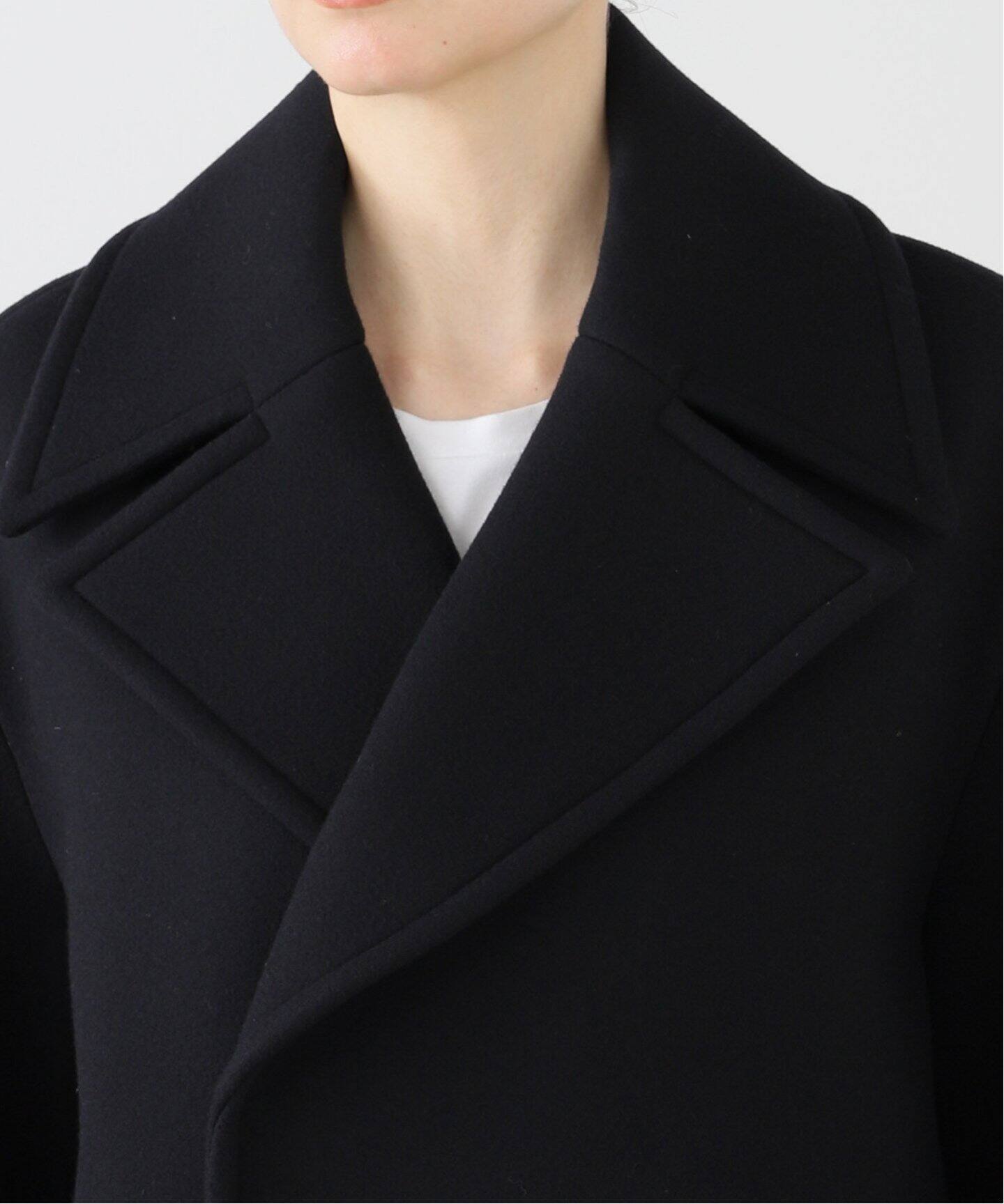 AURALEE/オーラリー SPONGE WOOL MELTON W BREAST CT コート  