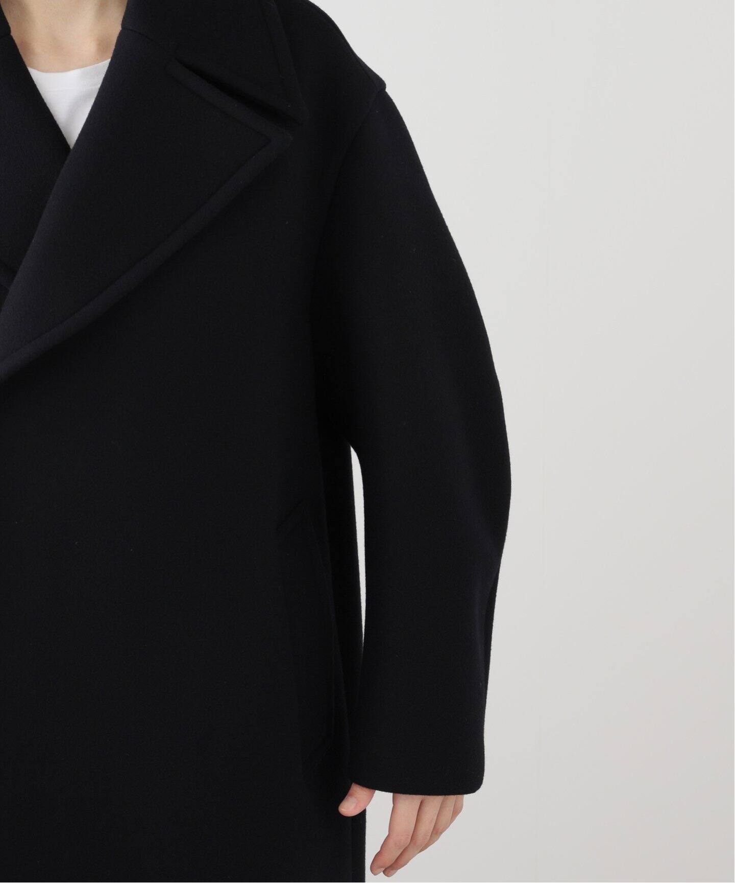 AURALEE/オーラリー SPONGE WOOL MELTON W BREAST CT コート  