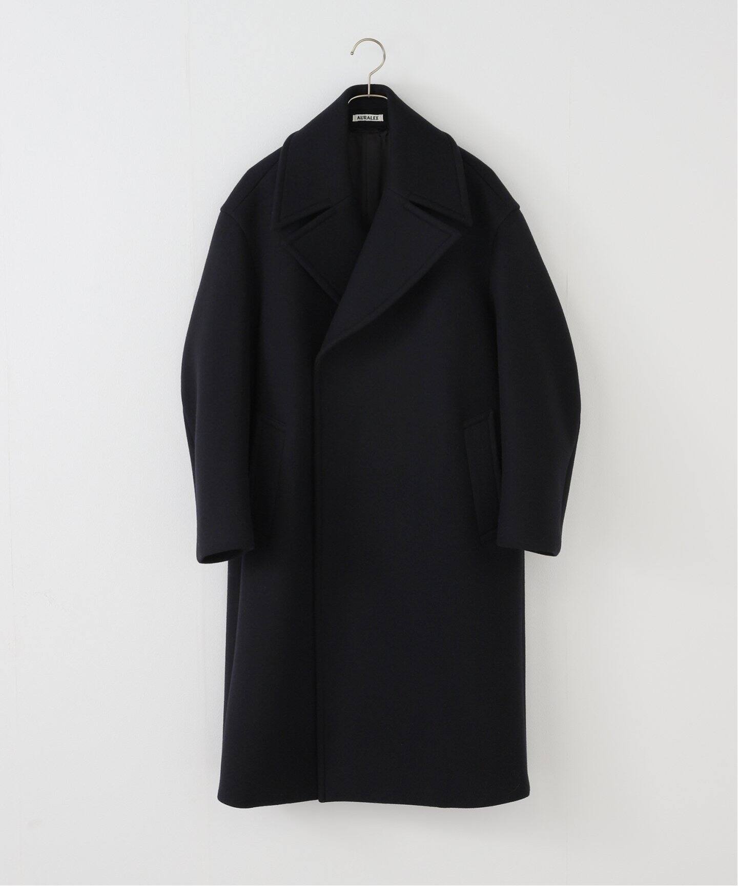 AURALEE/オーラリー SPONGE WOOL MELTON W BREAST CT コート  