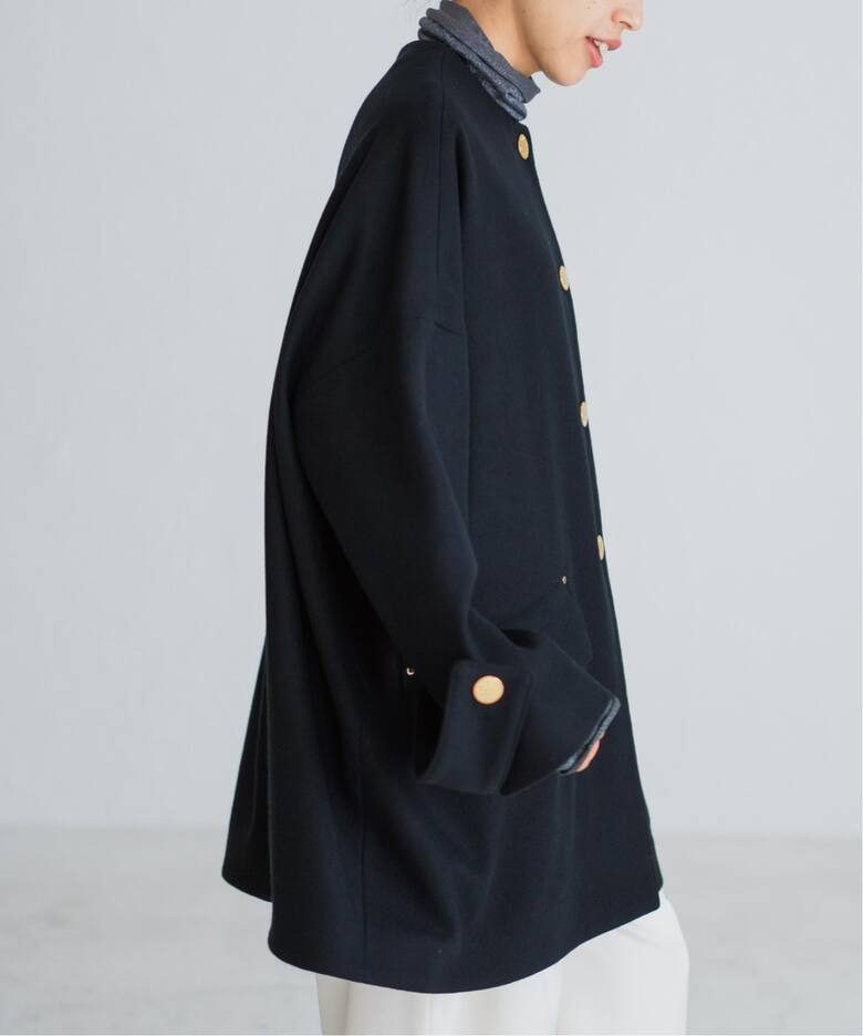 MACKINTOSH/マッキントッシュ 別注 HUMBIE ノーカラーコクーンコート 