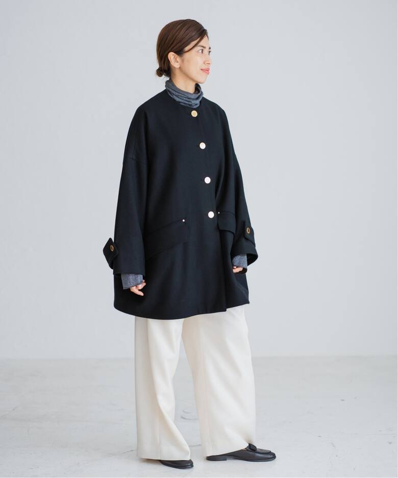 MACKINTOSH/マッキントッシュ 別注 HUMBIE ノーカラーコクーン 