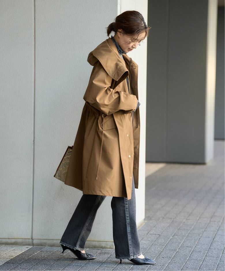 VACHEMENT/ヴァシュモン 別注 M-51 ロングコート（フードコート  