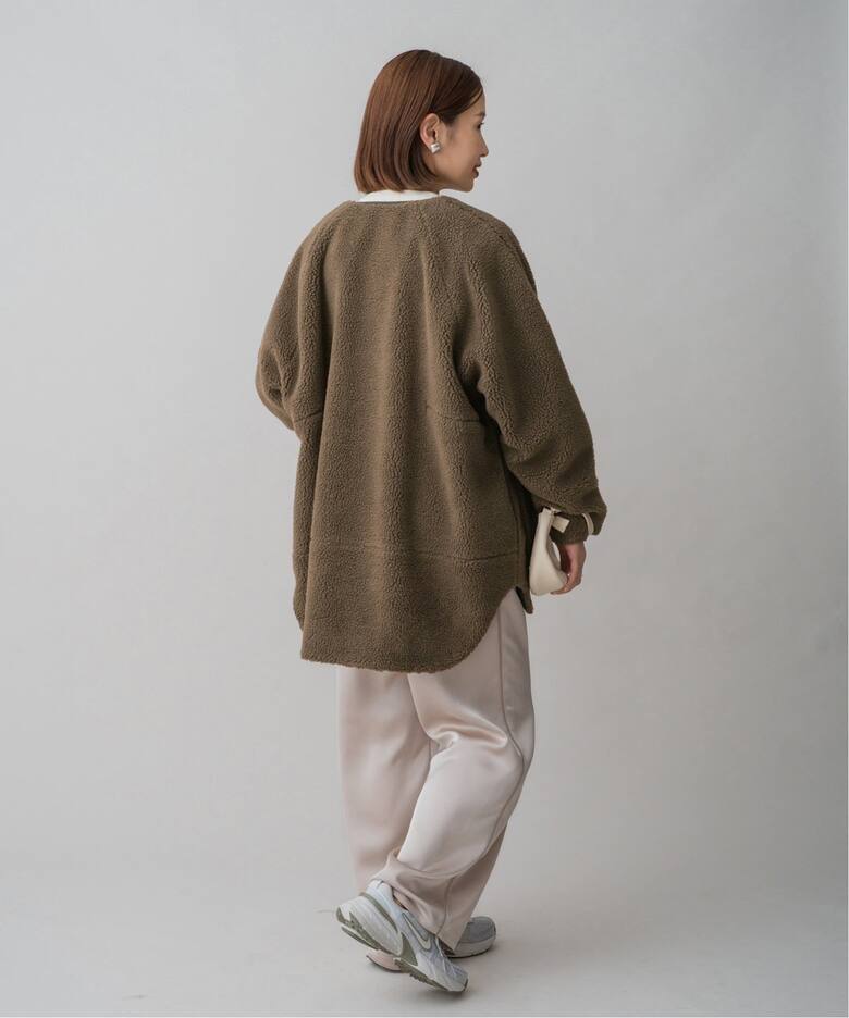 VACHEMENT/ヴァシュモン 別注 ボアミドルコート（ボア・フリース 