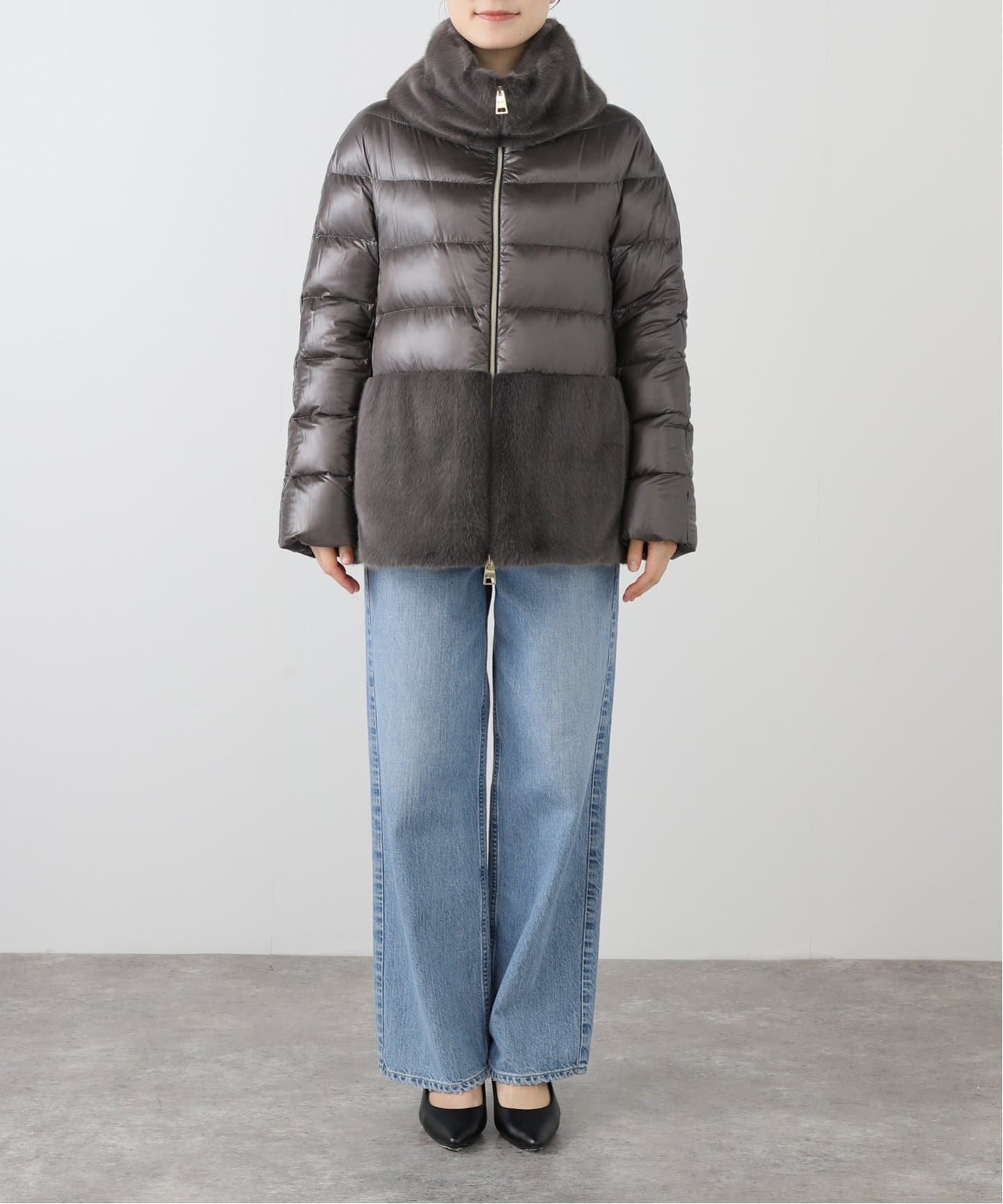 HERNO ヘルノ ダウンジャケット メンズ PI000872U-12403 ブルー