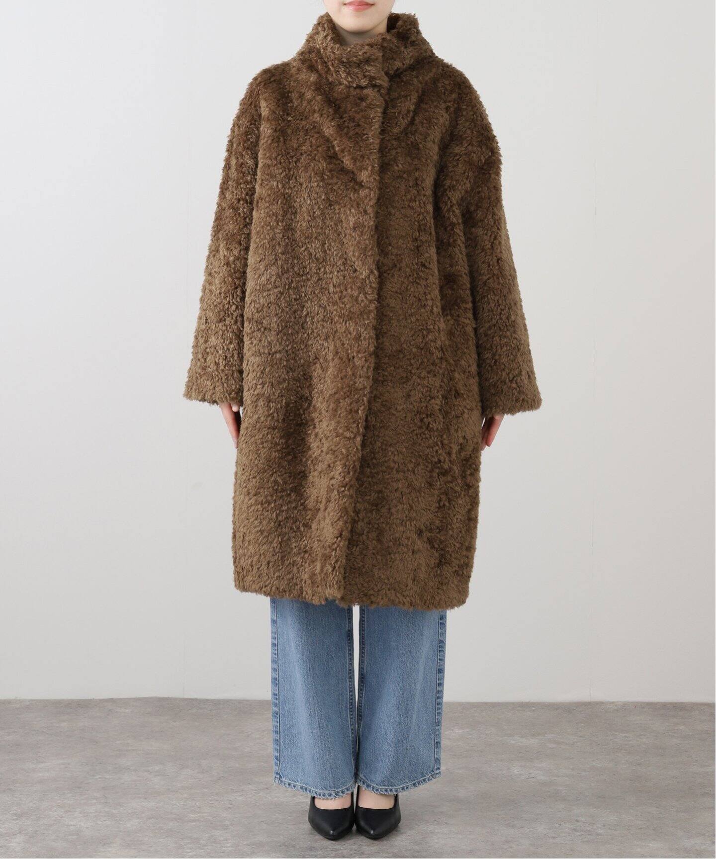 HERNO/ヘルノ ECO FUR COAT ファーコート GC000456D12421（その他  