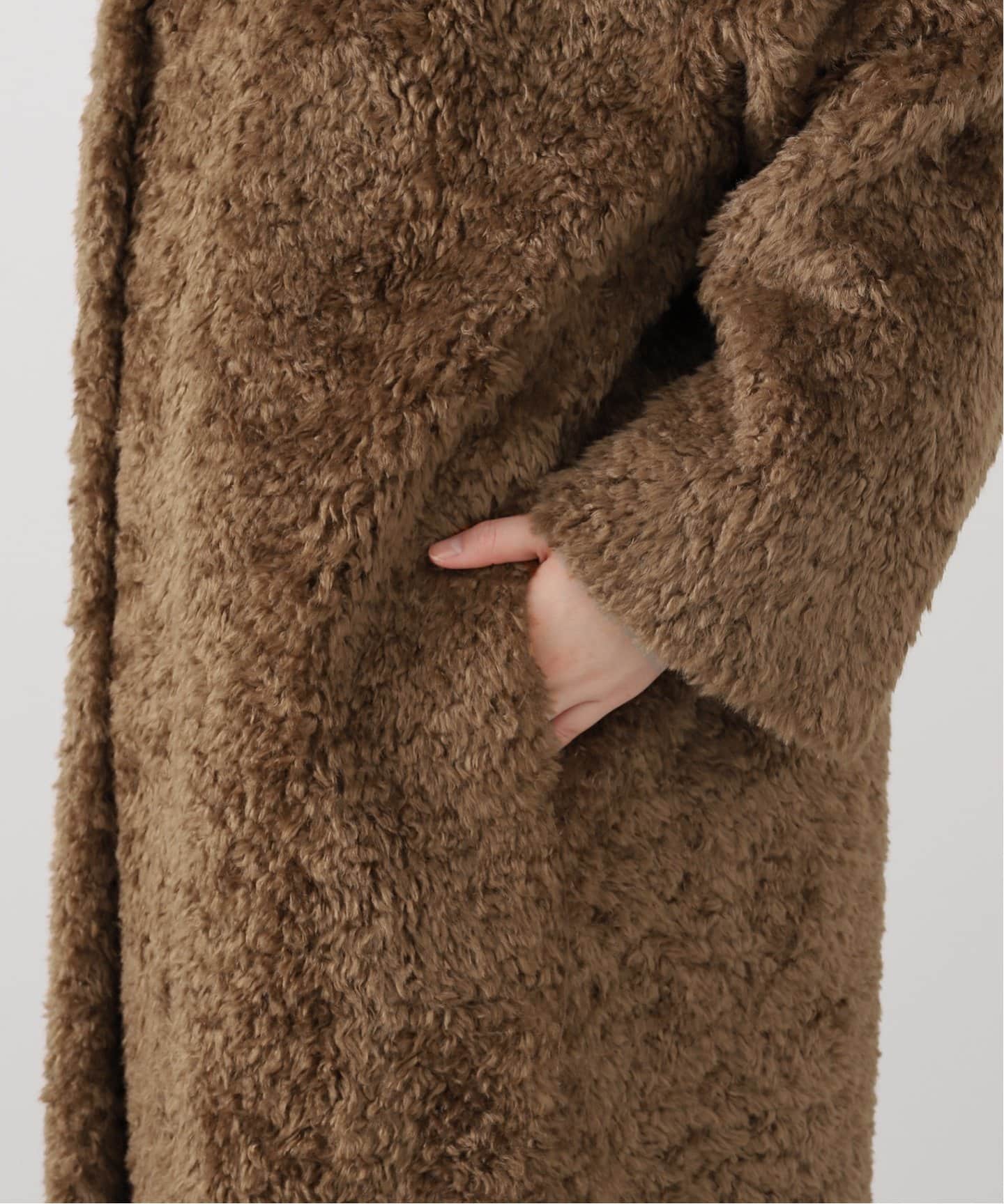 HERNO/ヘルノ ECO FUR COAT ファーコート GC000456D12421