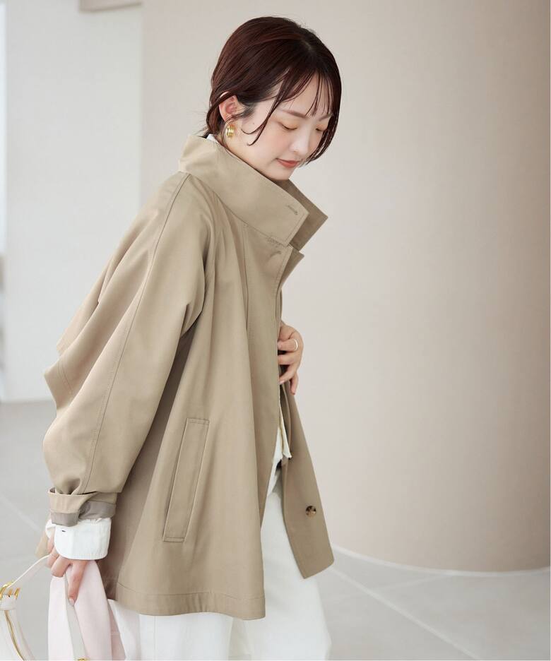 テントラインショートコート（その他ブルゾン／アウター）｜SLOBE IENA  