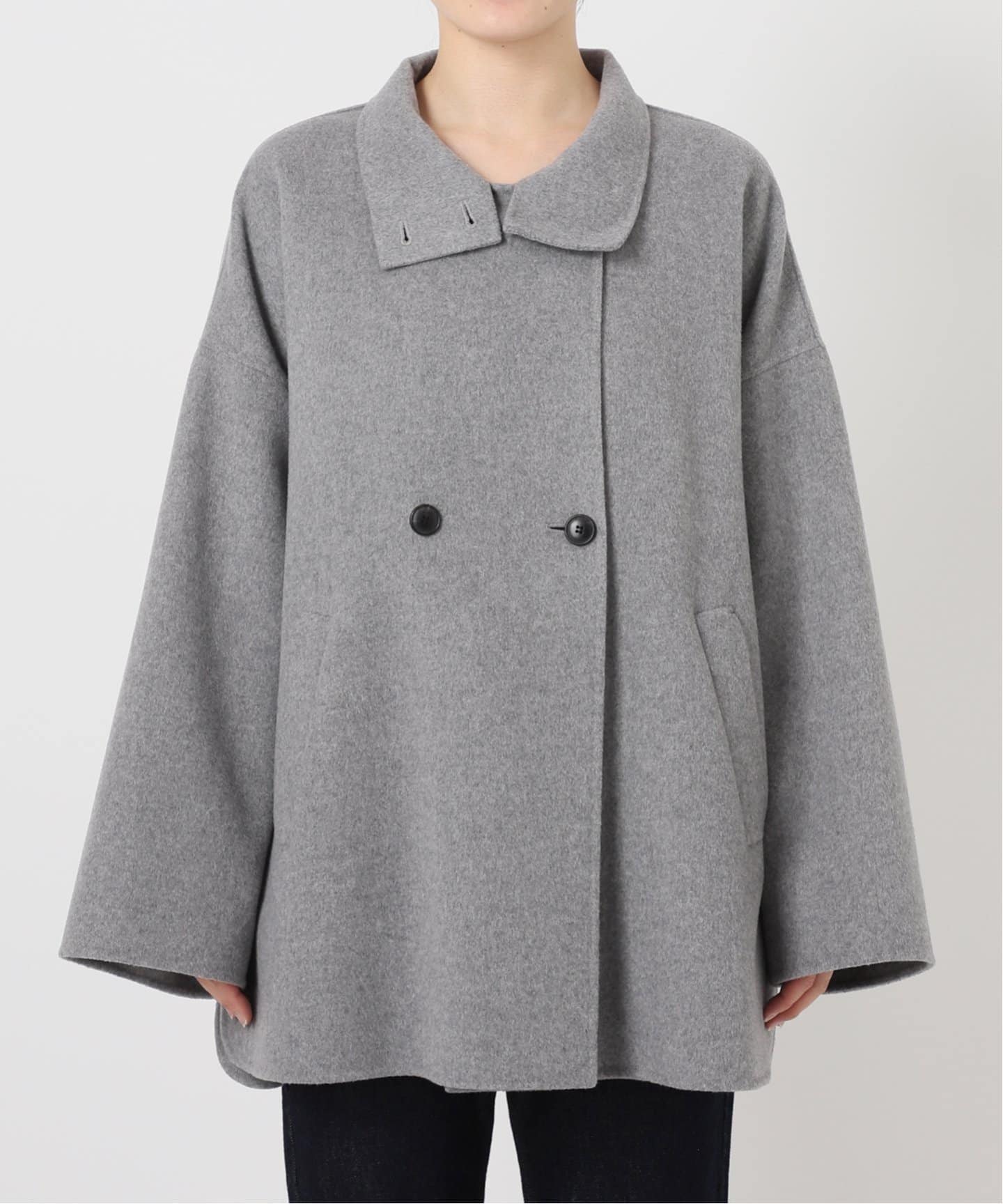 SLOBE IENA　HAMILTONスタンドコート　ベージュ HAMILTONスタンドコート（その他ブルゾン／アウター）｜SLOBE