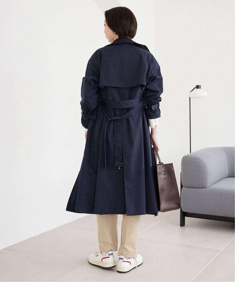 コットンライクウォッシャブルトレンチコート（トレンチコート  