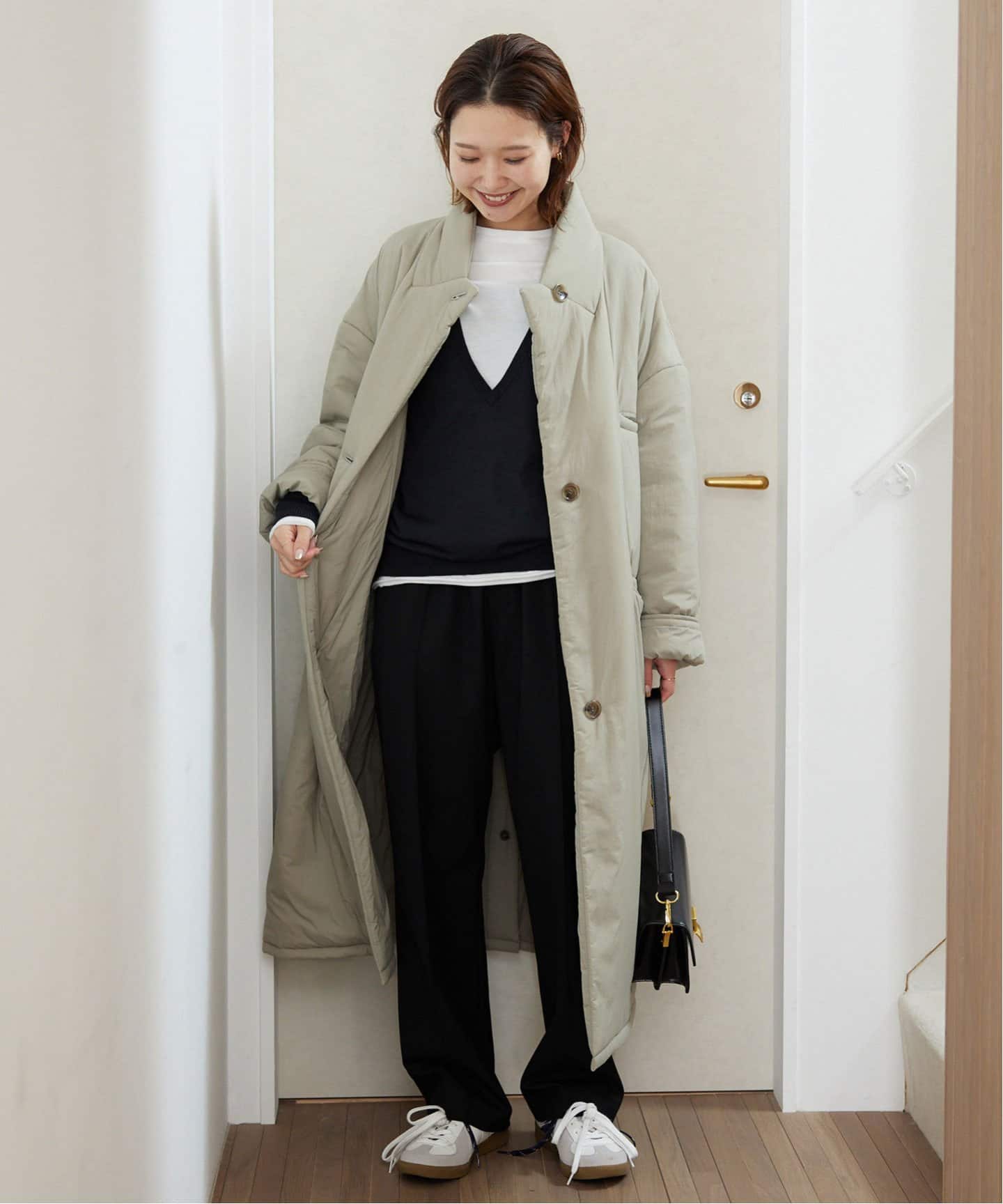 ★you★SLOBE IENA topthermo コート　カーキ36 ☆you☆SLOBE IENA topthermo コート カーキ36 ☆you☆SLOBE