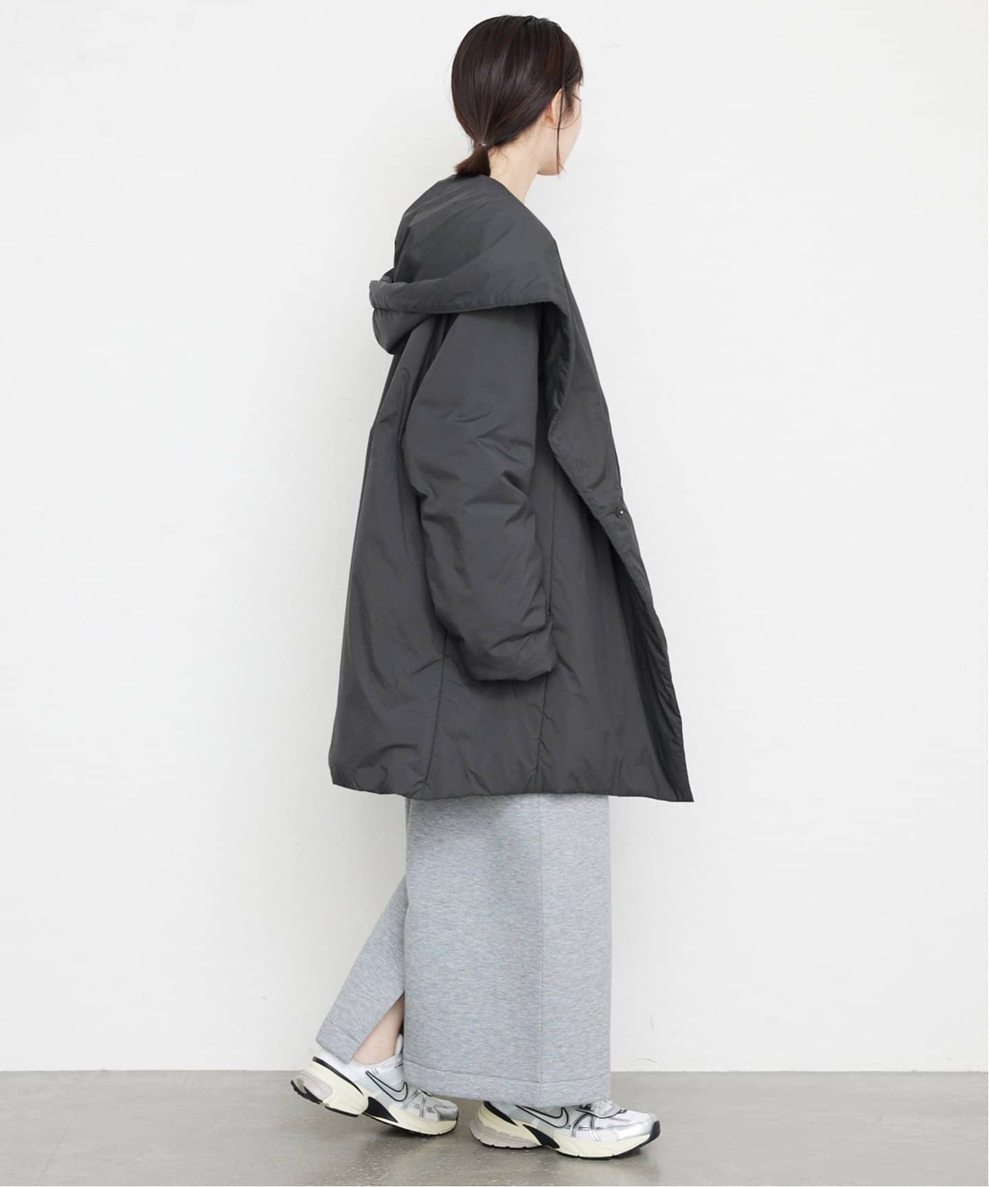 中綿フードブルゾン　スローブイエナ SLOBE IENA（スローブイエナ）の「中綿フードブルゾン◇（ダウン