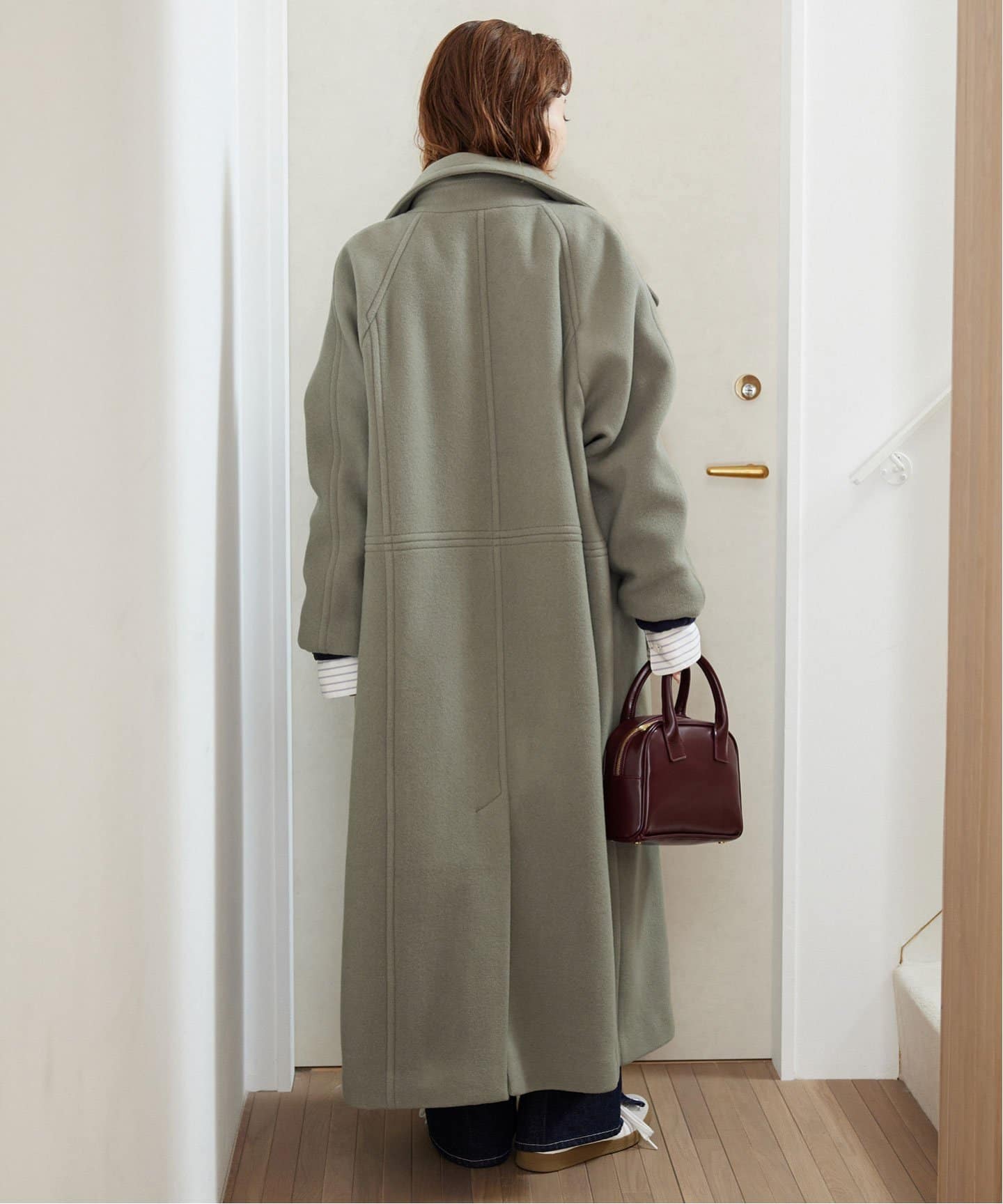 パイルメルトンスタンドコクーンコート（その他ブルゾン／アウター