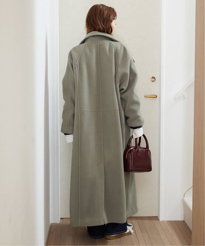 パイルメルトンスタンドコクーンコート（その他ブルゾン／アウター  