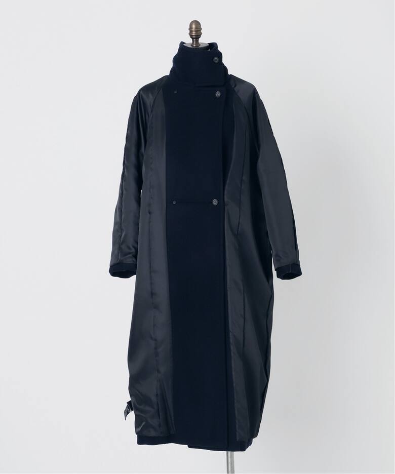 パイルメルトンスタンドコクーンコート（その他ブルゾン／アウター  