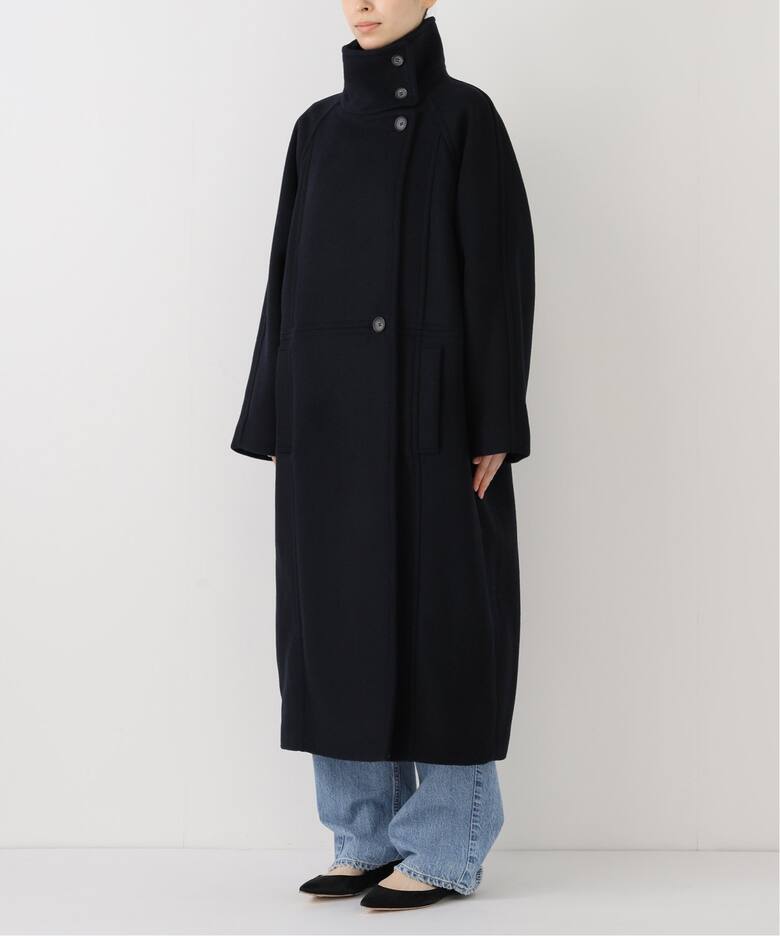 パイルメルトンスタンドコクーンコート（その他ブルゾン／アウター  