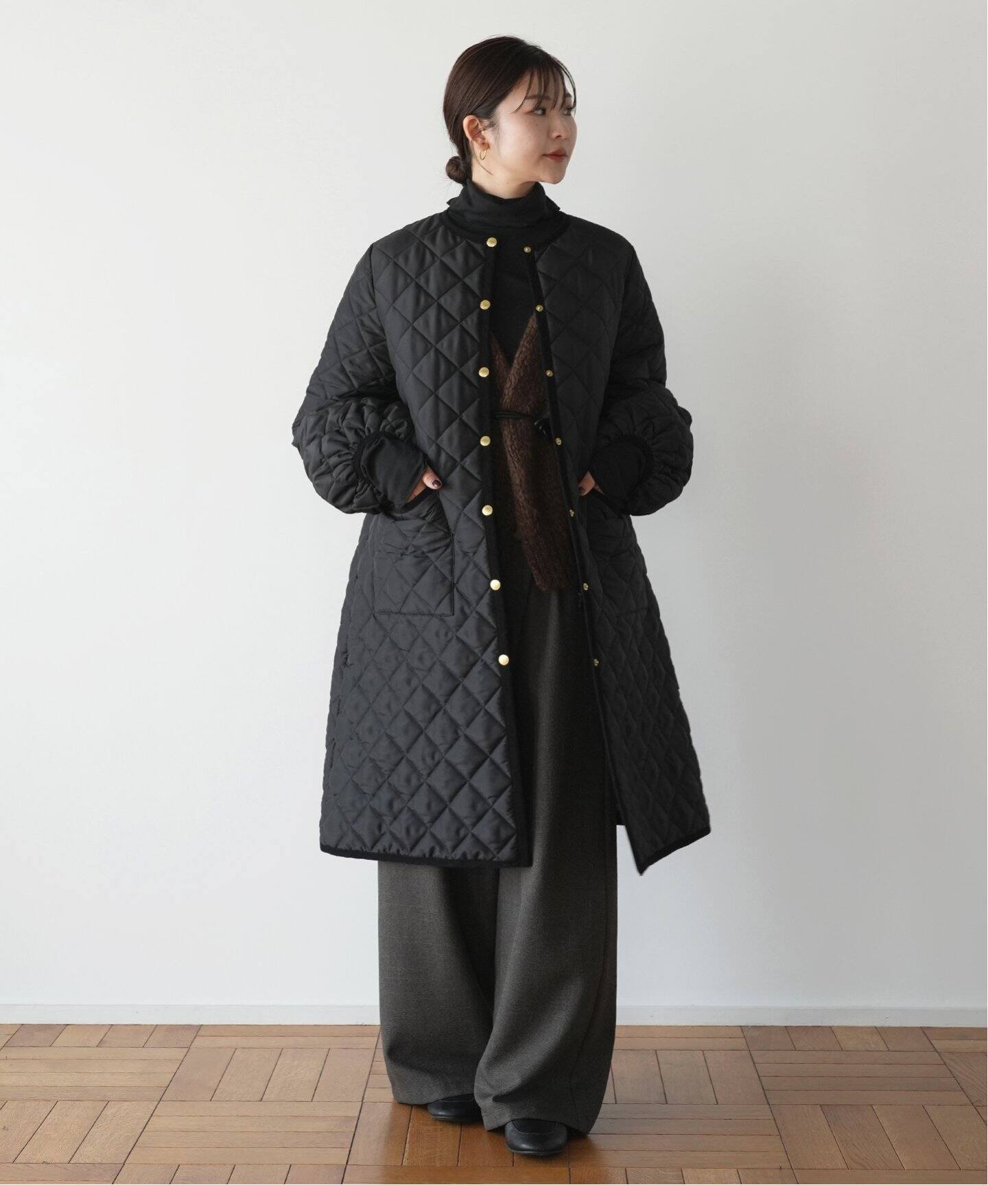 TRADITIONAL WEATHERWEAR ARKLEY LONGパフスリーブ L242APQC00440AA  