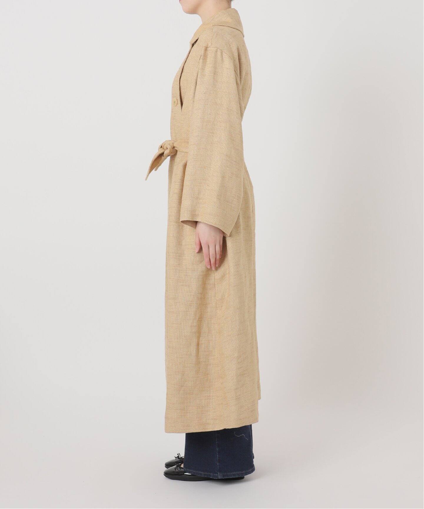 IENA LA BOUCLE バスケットクロスW前コート（その他ブルゾン