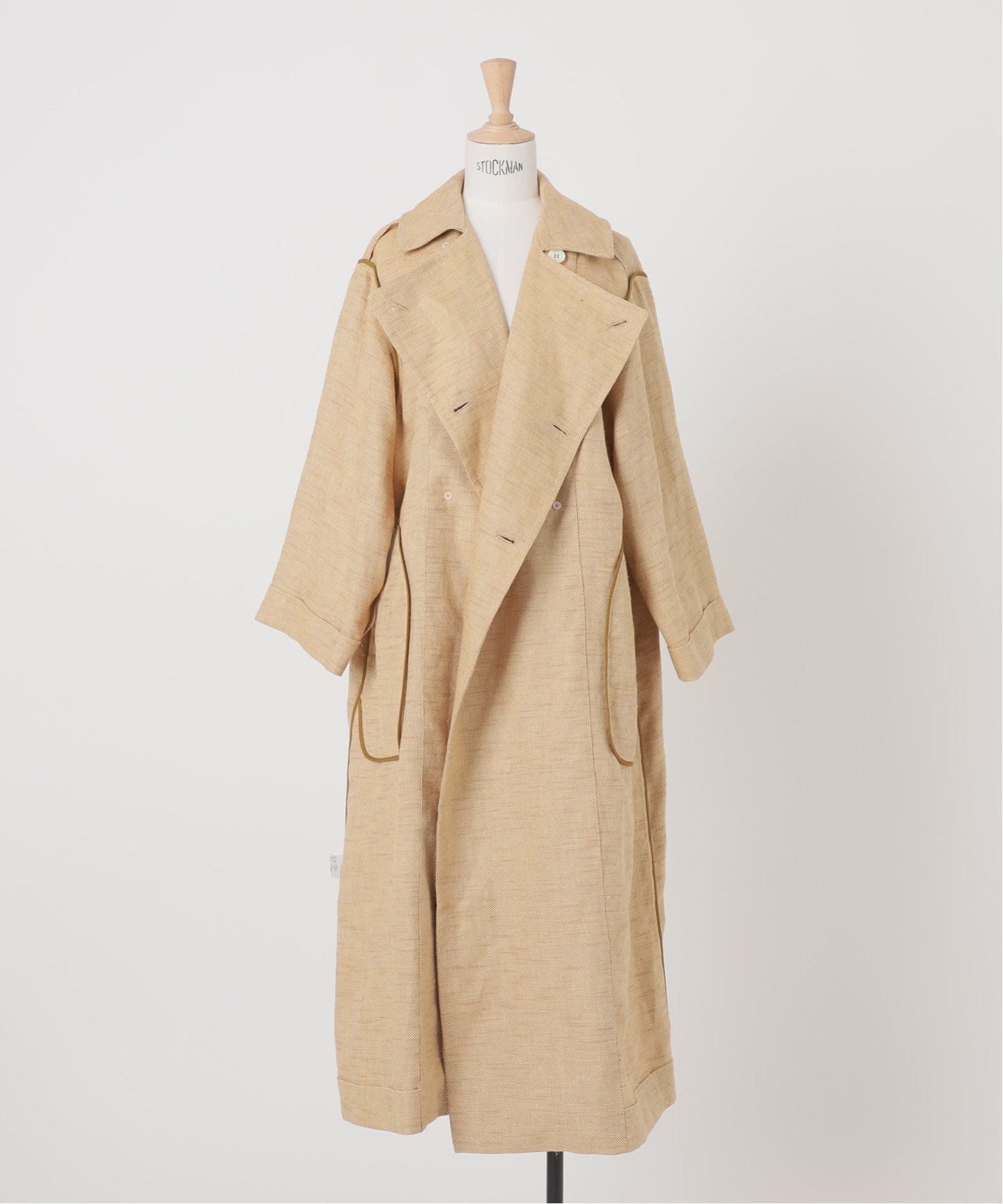 IENA LA BOUCLE バスケットクロスW前コート（その他ブルゾン