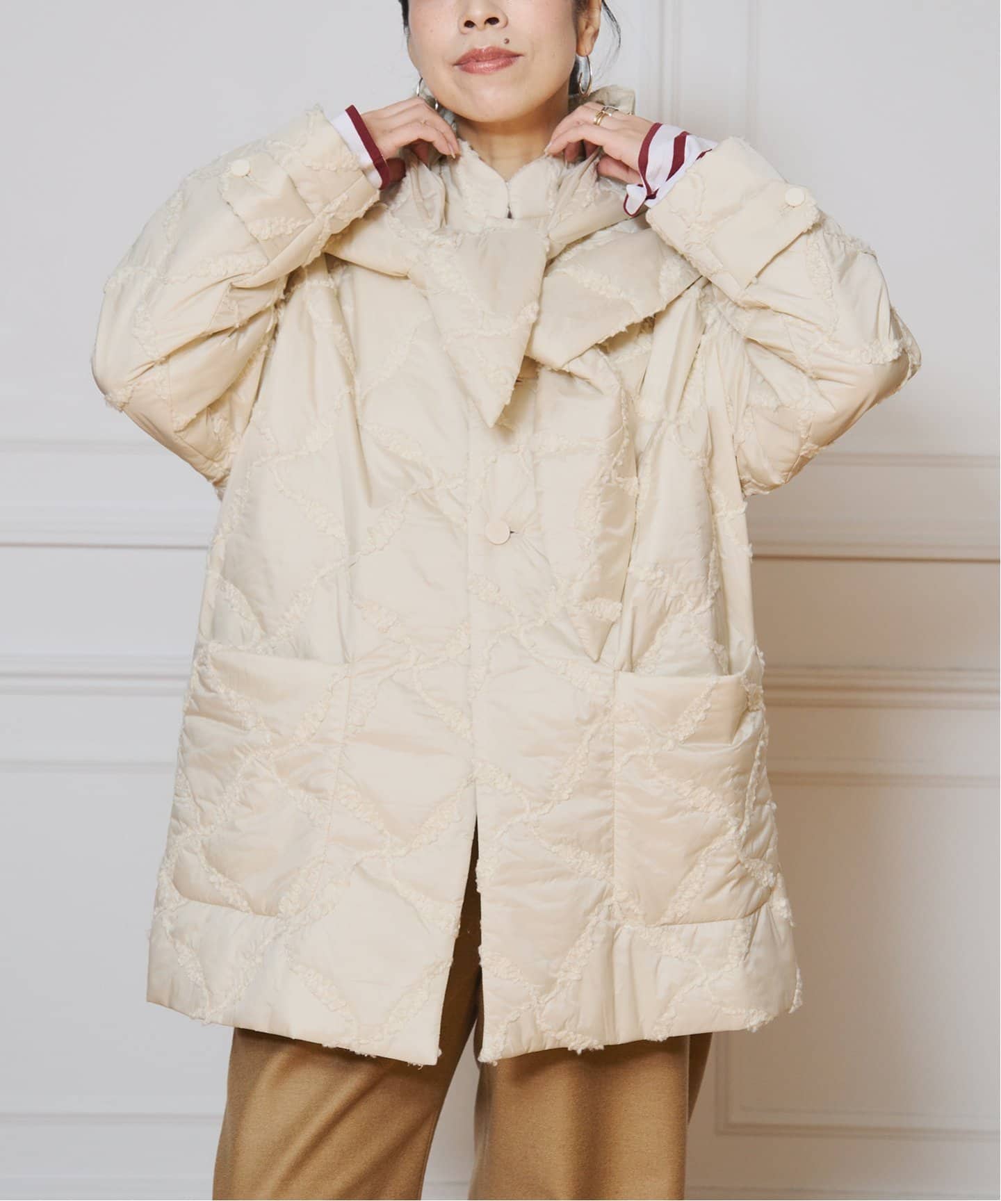 IENA LA BOUCLE ZERO DOWN キルトコート（中綿・キルティング）｜IENA