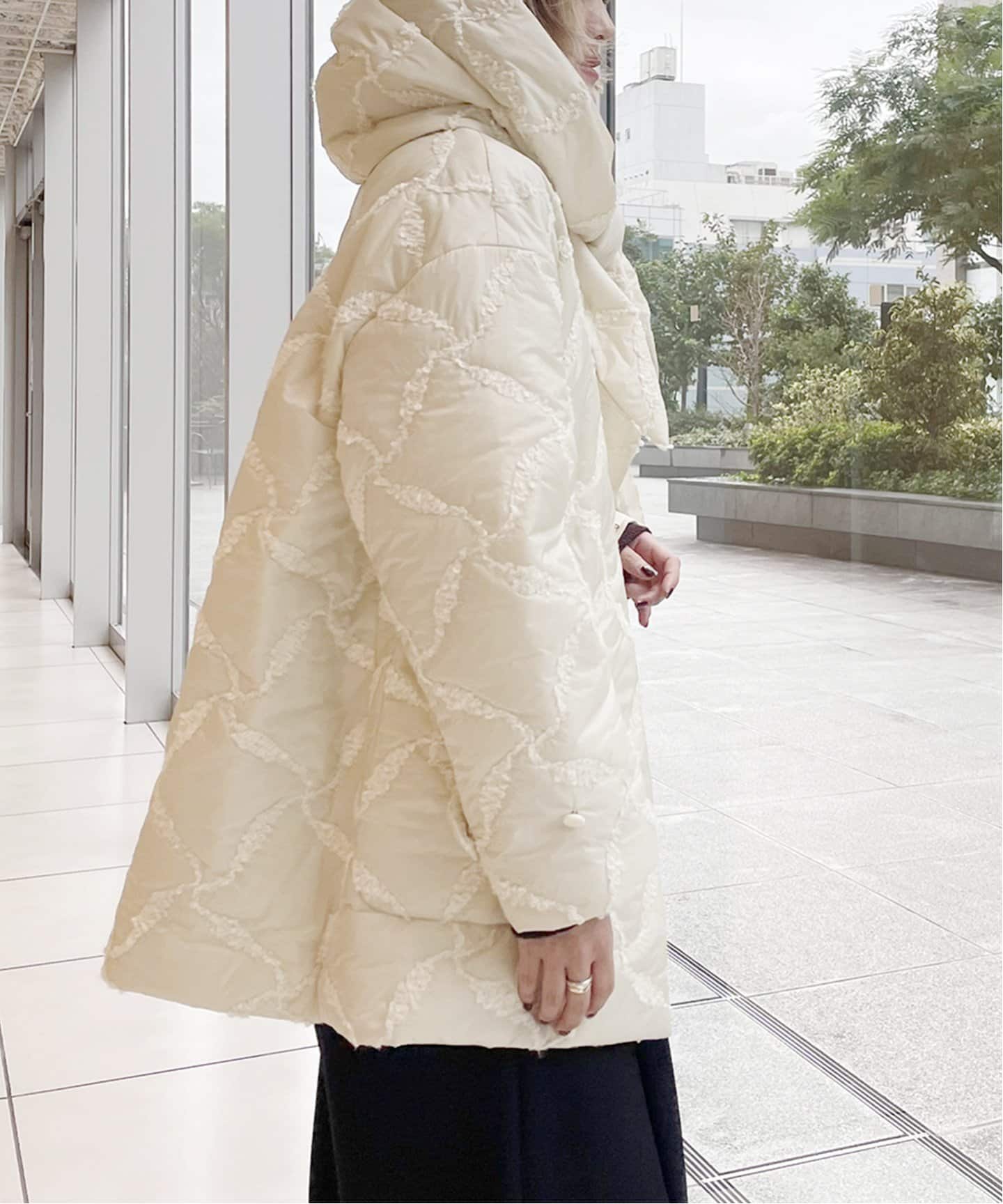 iena la boucle キルティングコート セール】IENA LA BOUCLE ナイロンキルティングコート（その他アウター