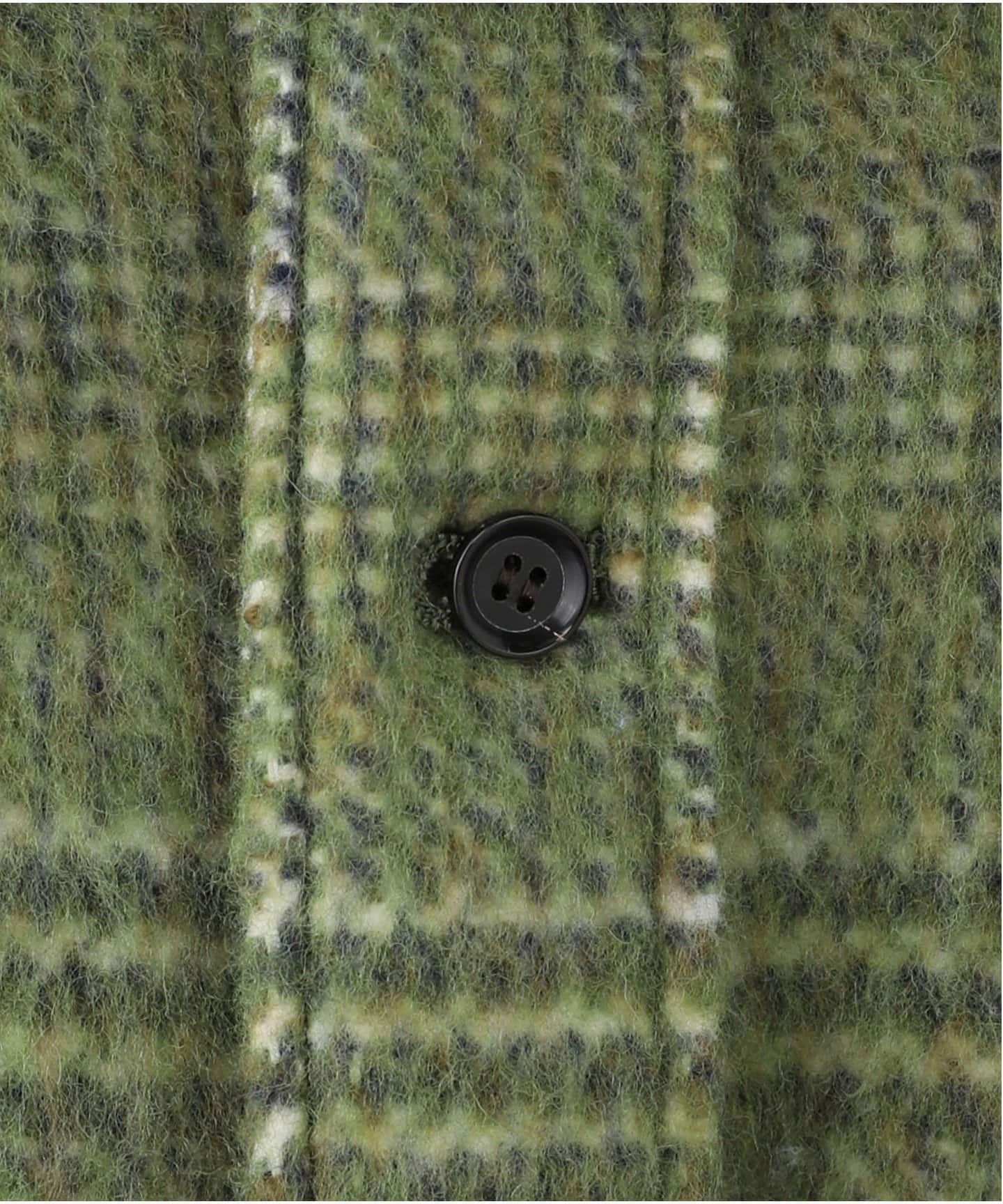 IENA LA BOUCLE プレイドシャギーウールシャツコート（その他ブルゾン