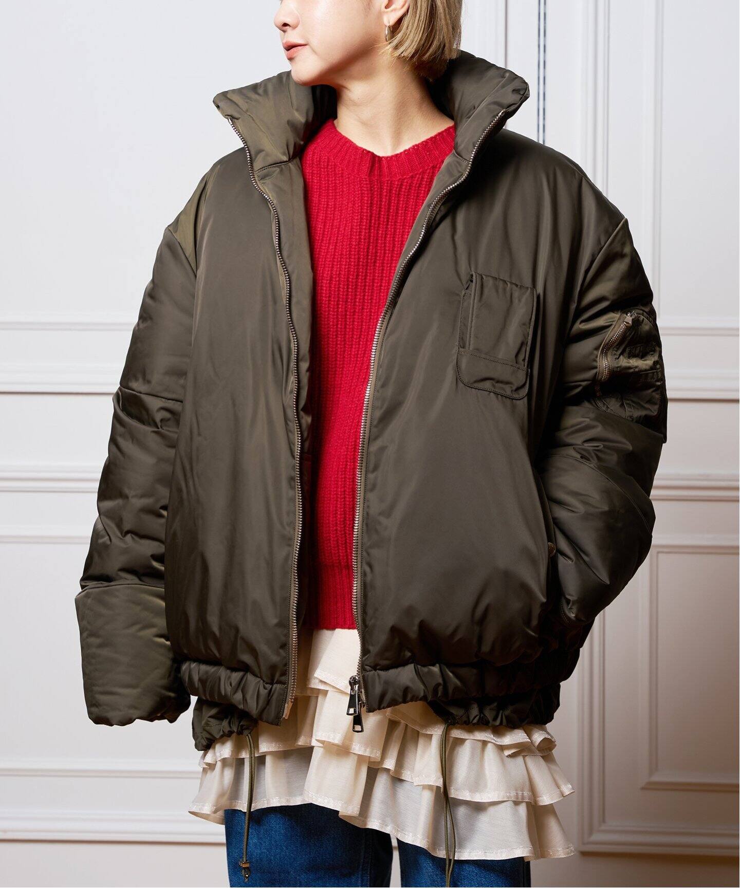 PHOTOCOPIEU/フォトコピュー PADDED FLIGHT ジャケット NOA /242NOA 