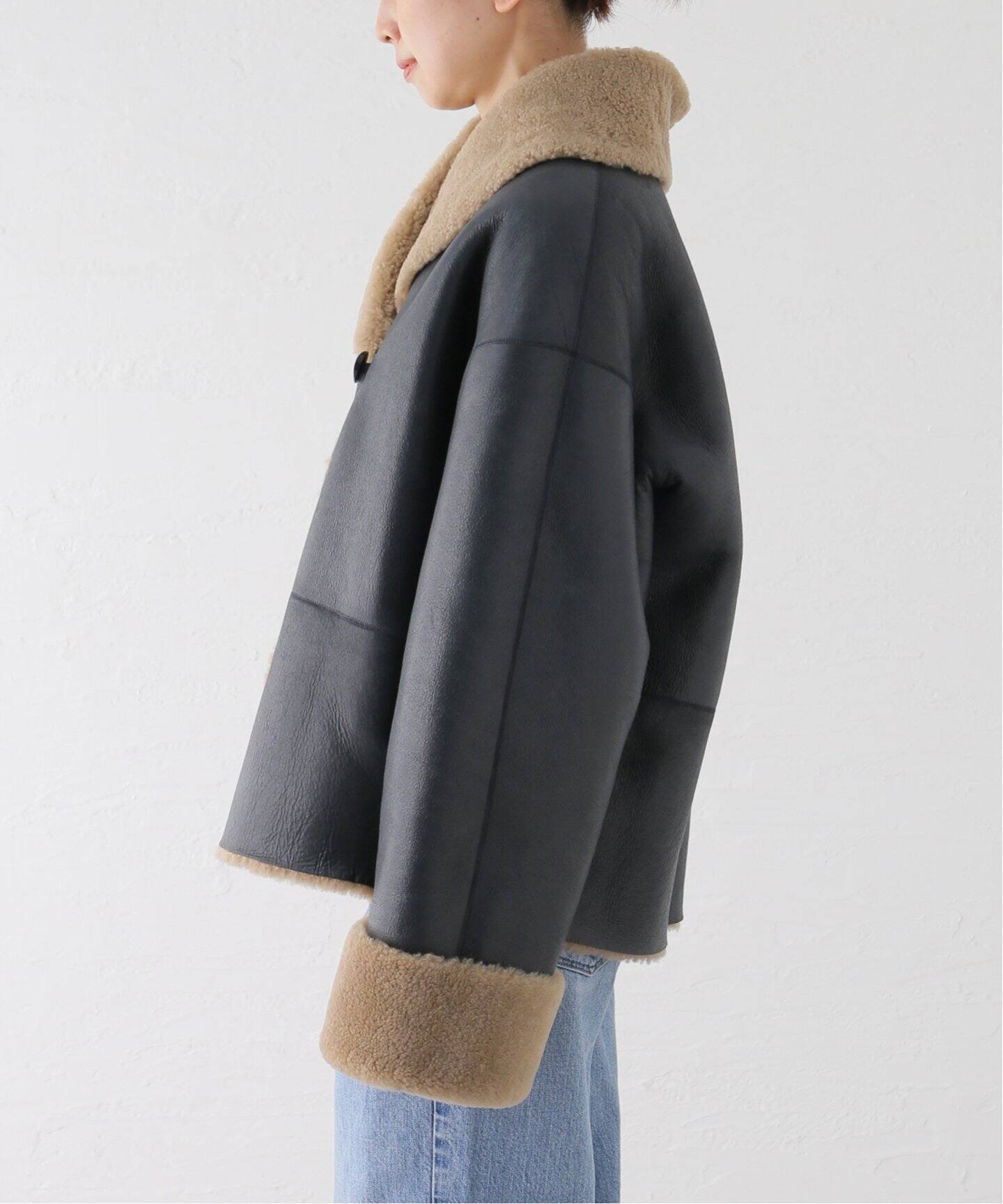 GUSHLOW&COLE/ガシュロウアンドコール ムートンジャケット CZJSSEO  