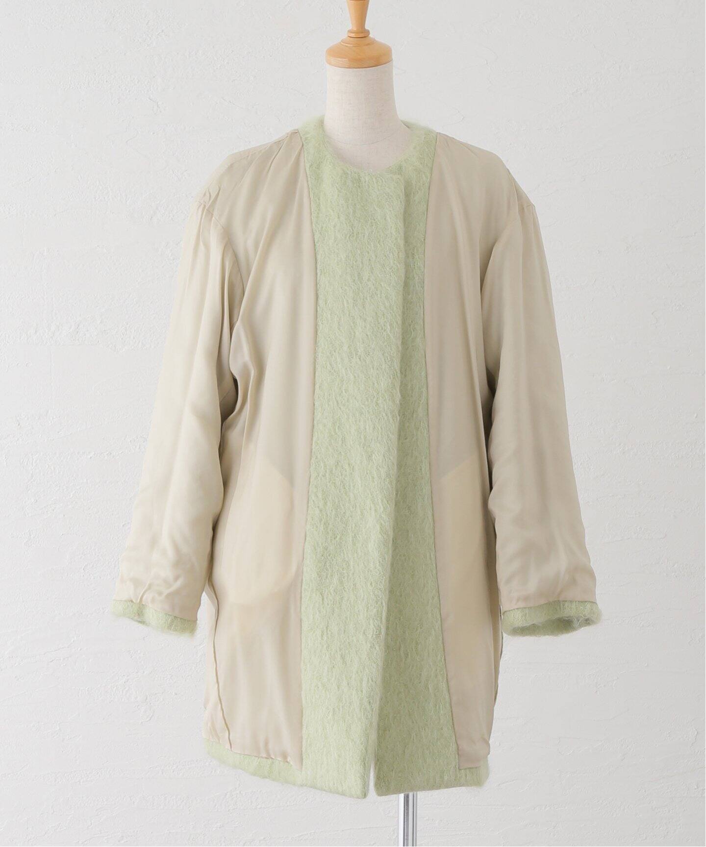AURALEE/オーラリー BRUSHED MOHAIR MIX SHAGGY コート A24AC01KS 