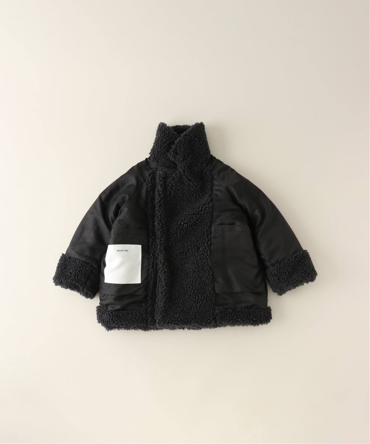 MOUN TEN. /マウンテン】boa half coat(110cm-140cm)（キッズ