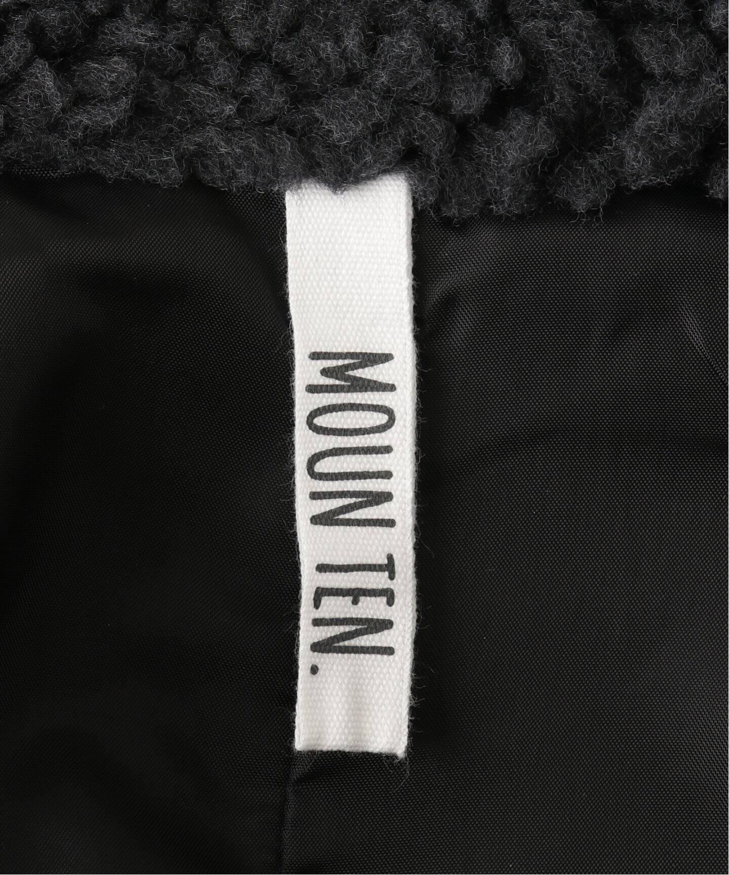 moun ten. コート　ボアコート MOUN TEN. /マウンテン】boa half coat(110cm-140cm)（キッズ