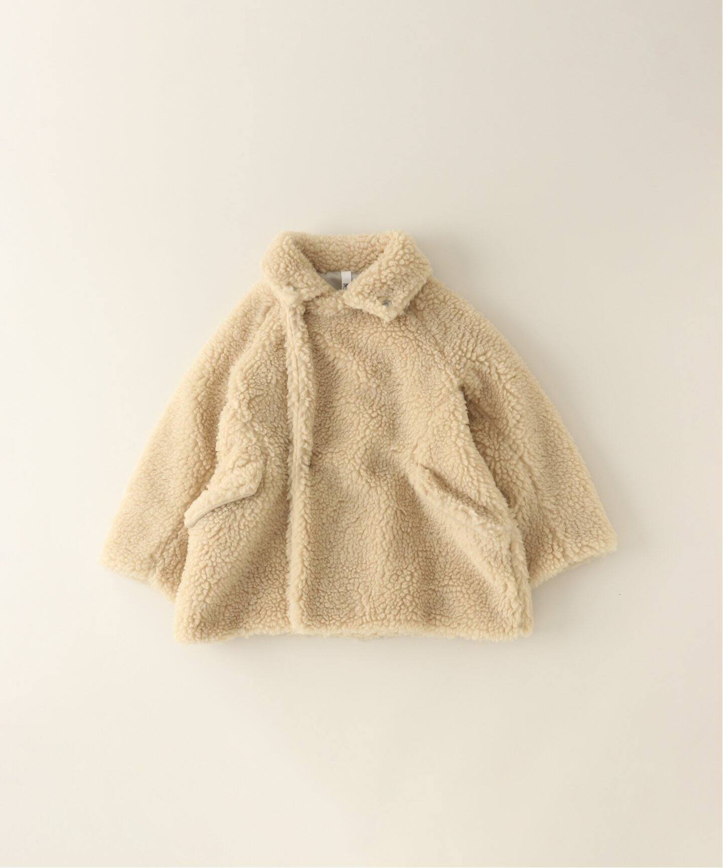 moun ten. コート　ボアコート MOUN TEN. /マウンテン】boa half coat(110cm-140cm)（キッズ