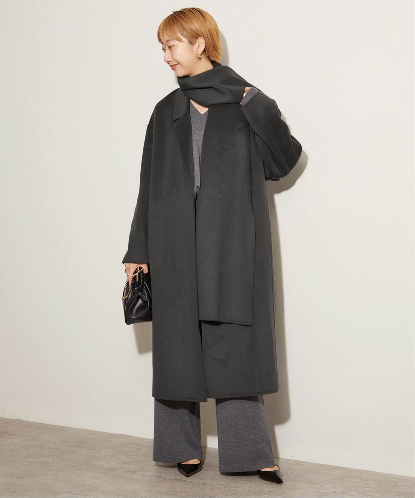 ハミルトン ストールコート（その他ブルゾン／アウター）｜Plage