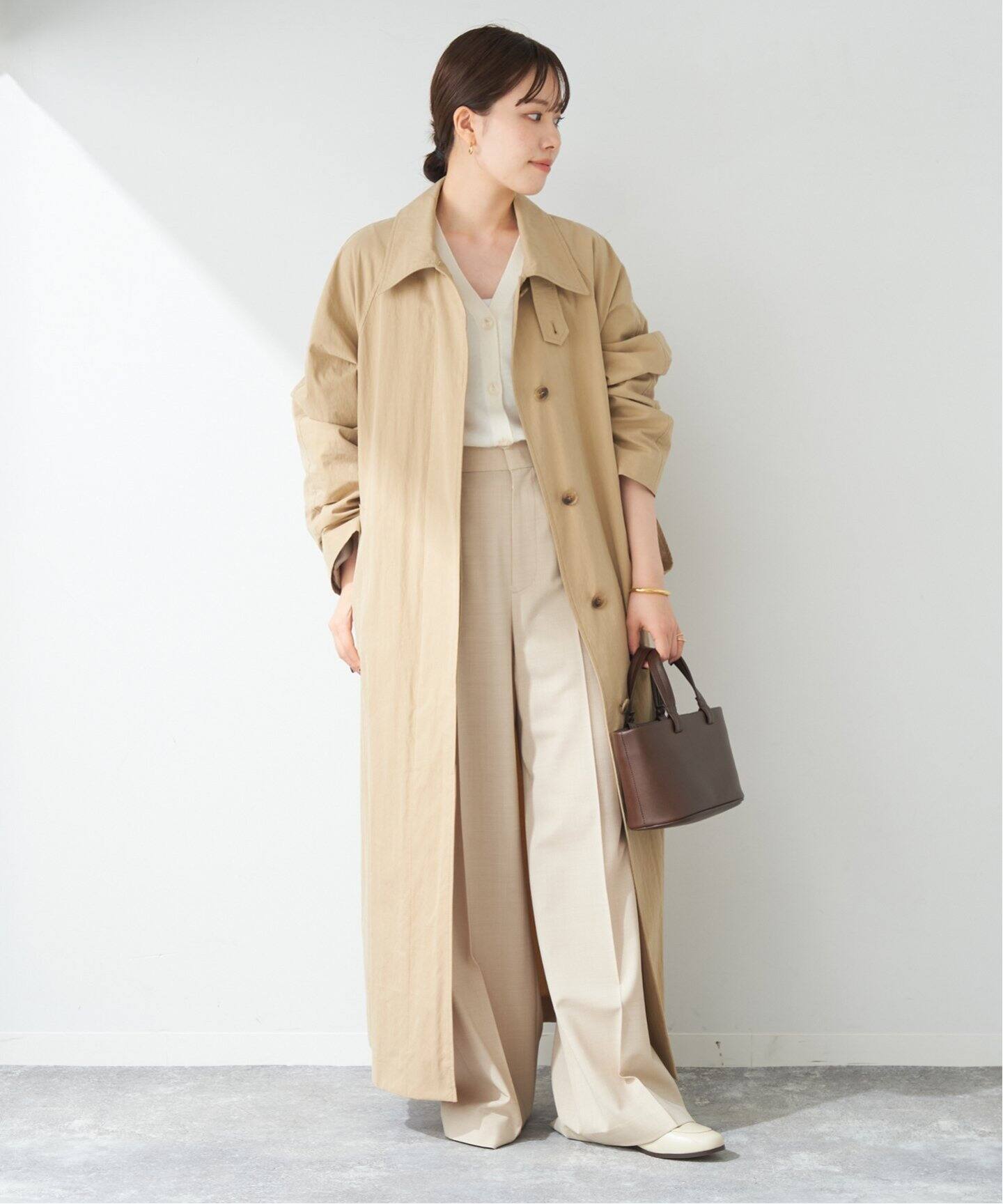 SOUTIEN COLLAR コート（ステンカラーコート）｜Plage（プラージュ）の  