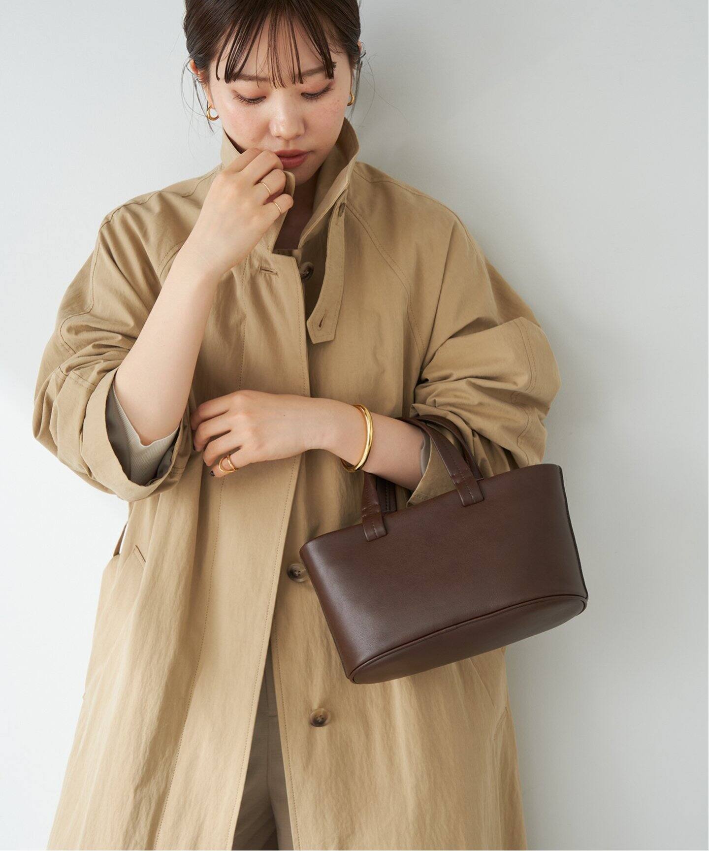 SOUTIEN COLLAR コート（ステンカラーコート）｜Plage（プラージュ）の  