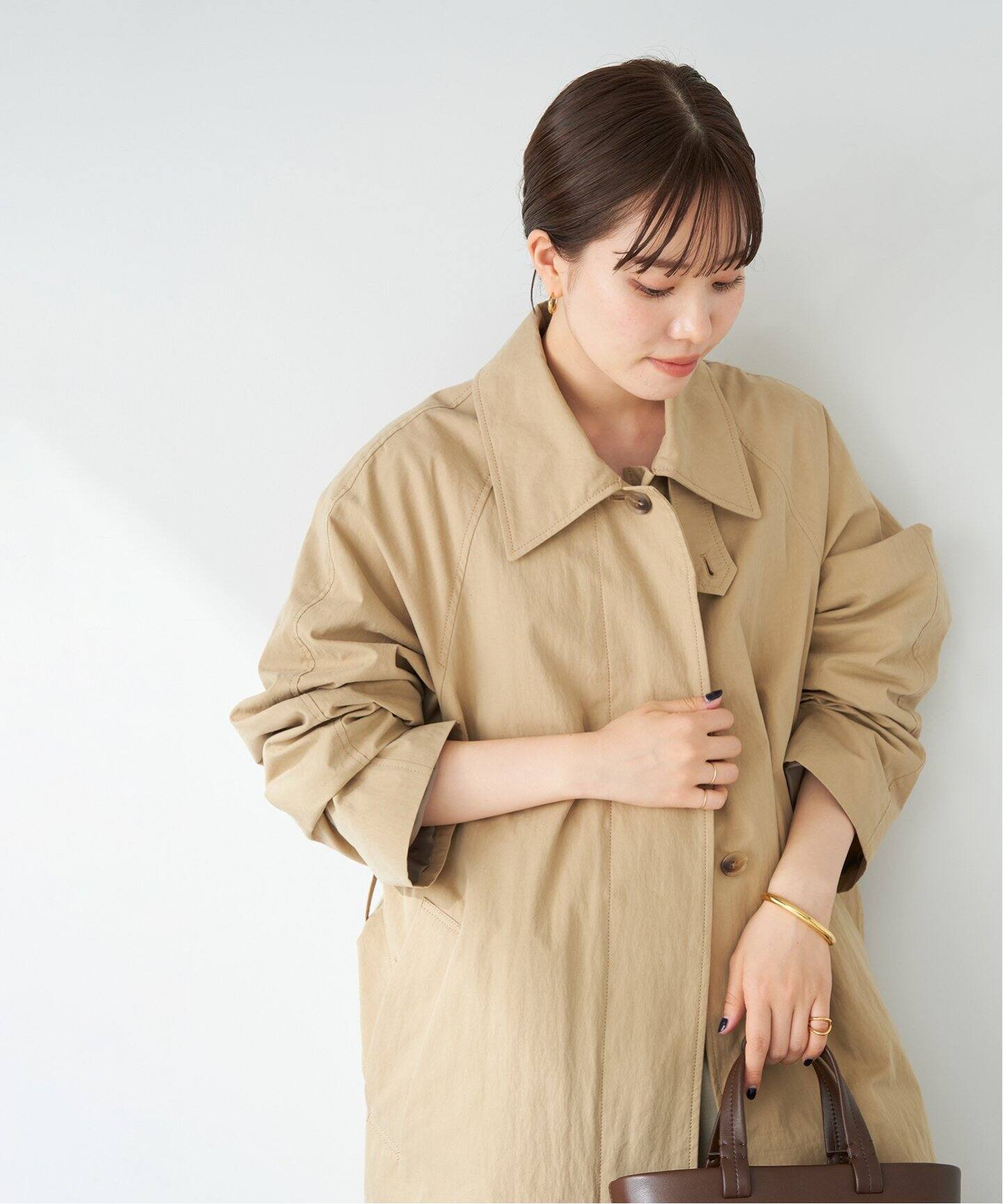 SOUTIEN COLLAR コート（ステンカラーコート）｜Plage（プラージュ）の  