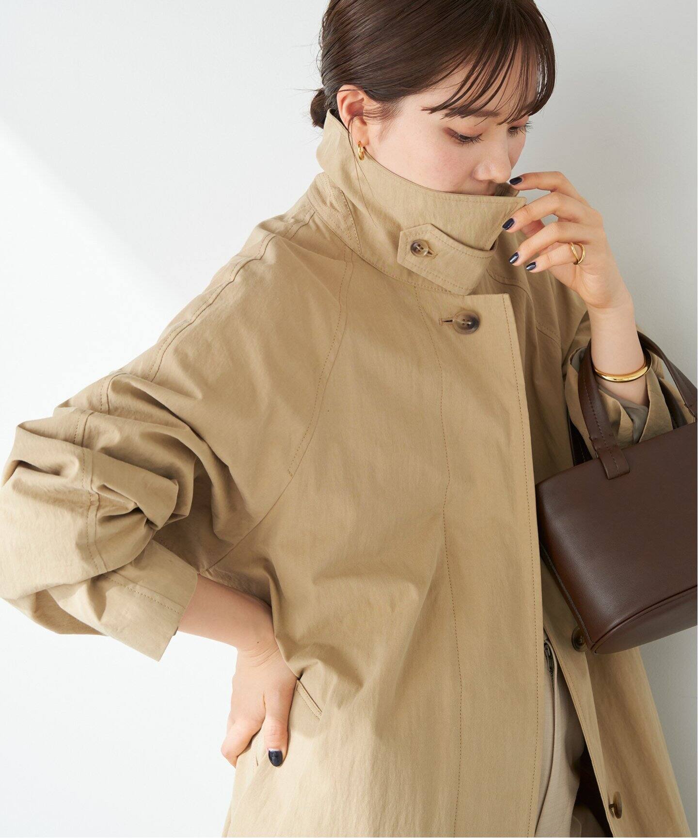 SOUTIEN COLLAR コート（ステンカラーコート）｜Plage（プラージュ）の  