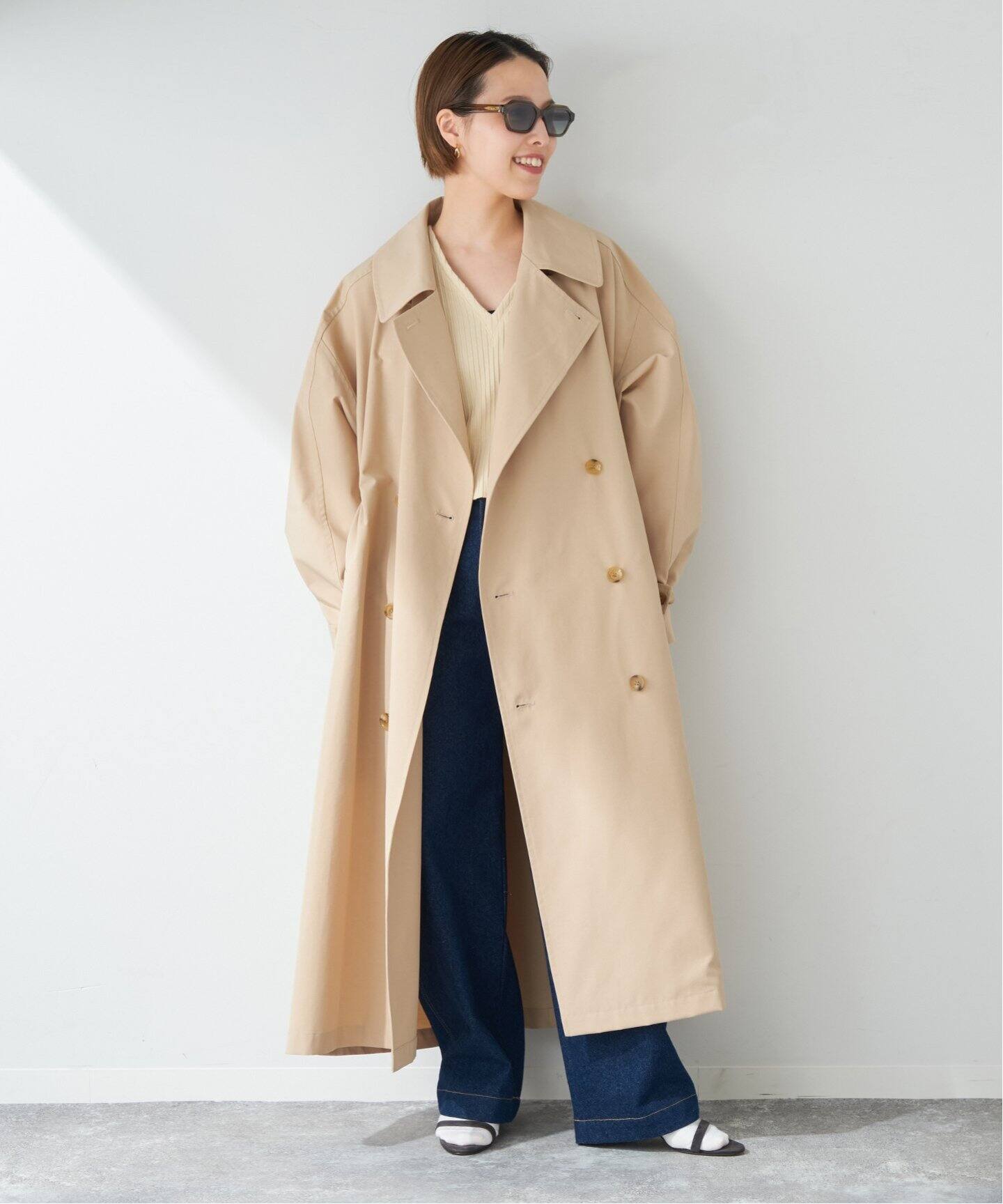 VACHEMENT/ヴァシュモン】R/TAFFETA トレンチコート（トレンチコート 
