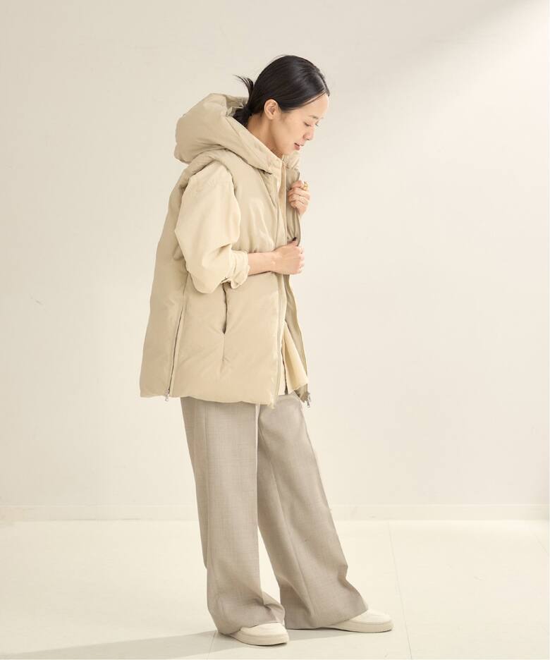 HAKUU/ハクウ 別注 MID/L ダウンベスト（ダウン・中綿ベスト）｜Plage  