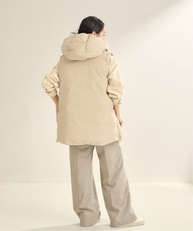 HAKUU/ハクウ 別注 MID/L ダウンベスト（ダウン・中綿ベスト）｜Plage  